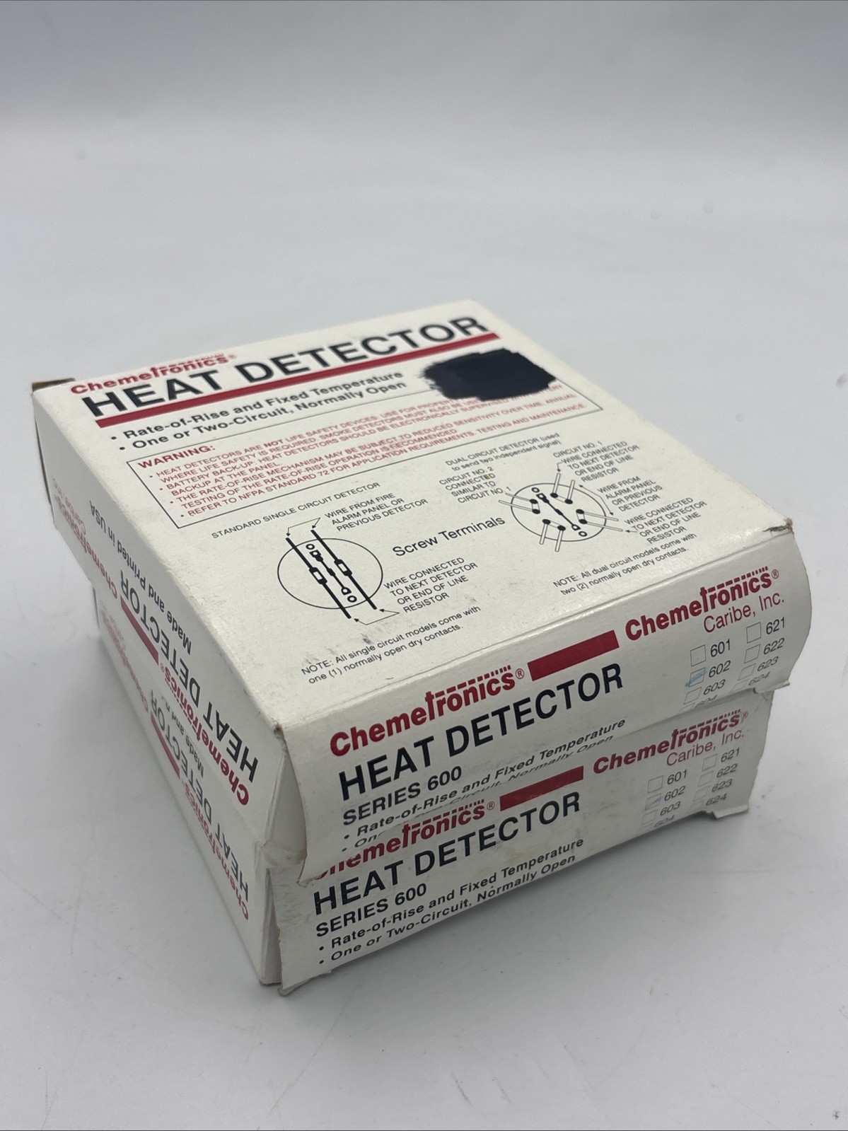 2 Chemetronics 602 Heat Detector