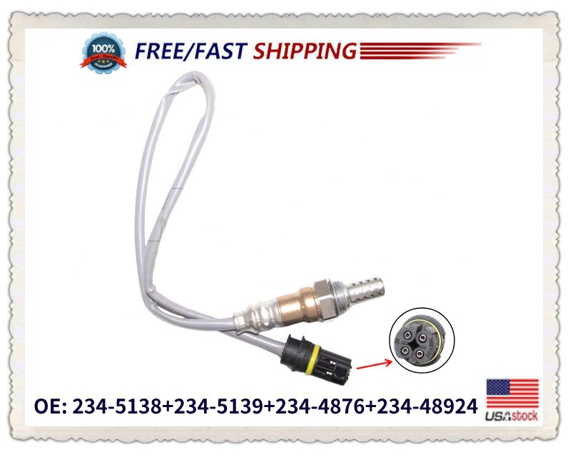 4X Oxygen Sensor Upstream & Downstream For BMW 335i 2007 2008 2009 2010 3.0L