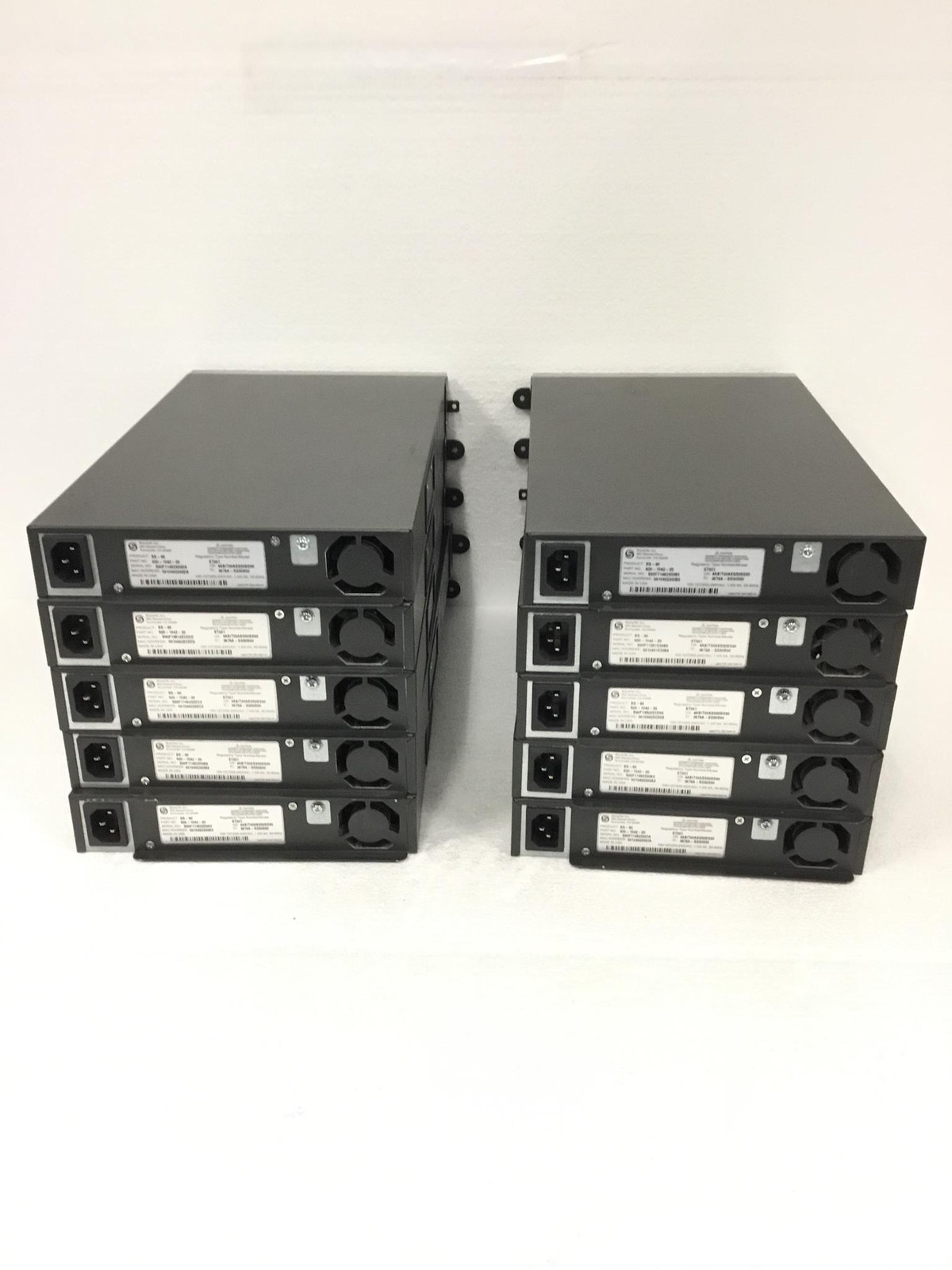 Lor of 3 Shoretel Shoregear 90 ST001 PN 600-1042-20 Voice Switch 2 Lan Maint