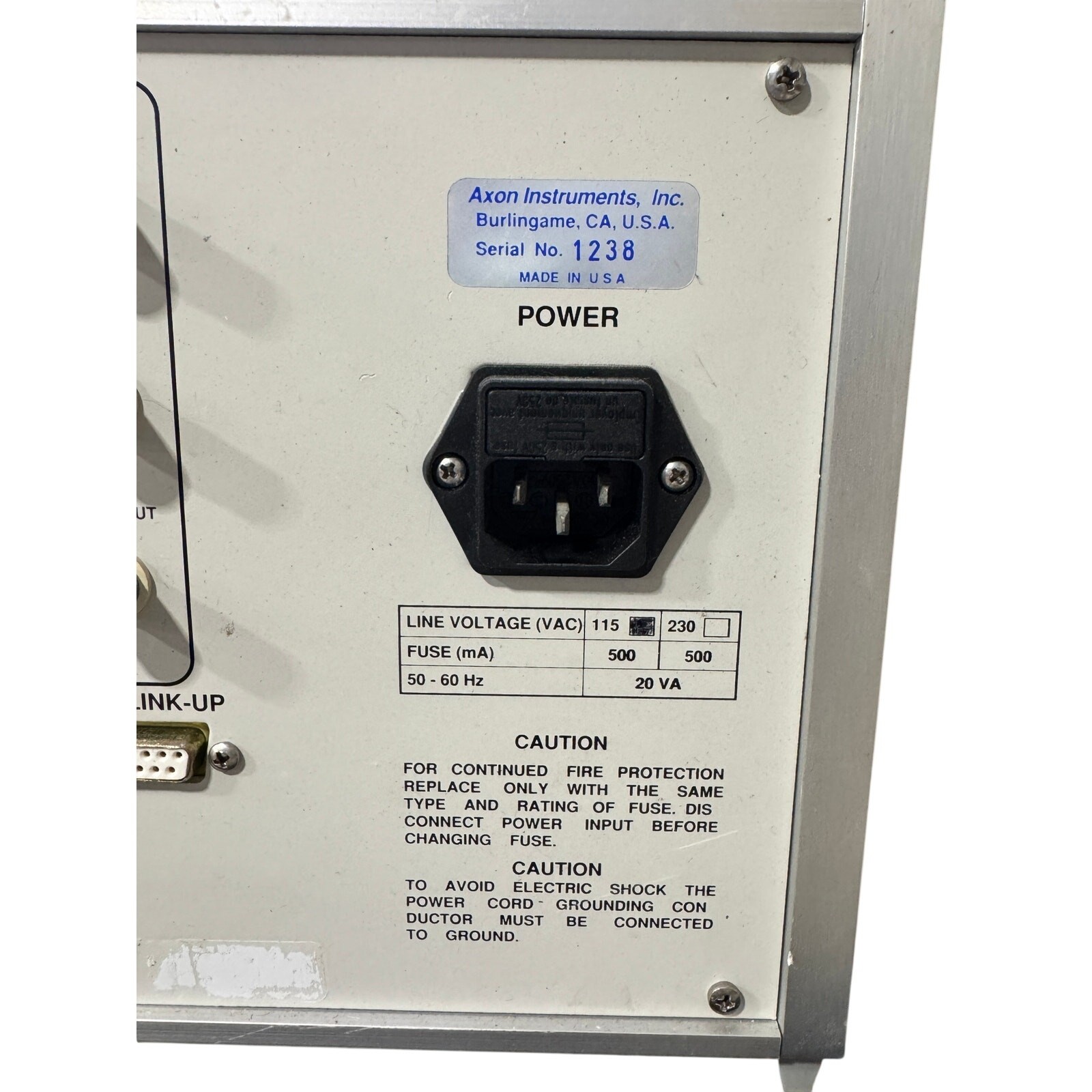 Axon Instruments Axoclamp 2A Microelectrode Current & Voltage Clamp