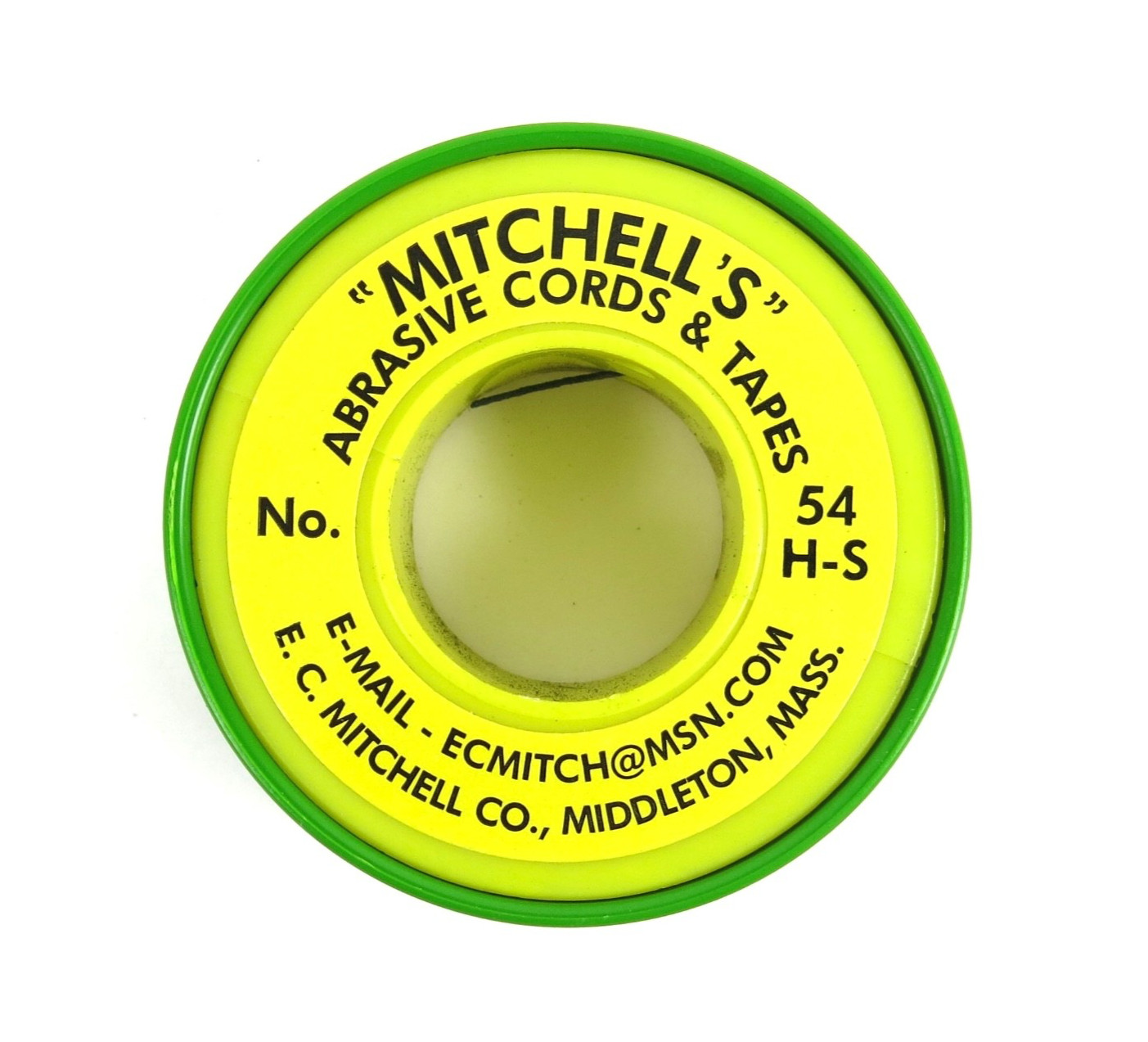 Mitchell's 54H-S Abrasive Cord, .025″ Diameter, 200 Grit Silicon Carbide