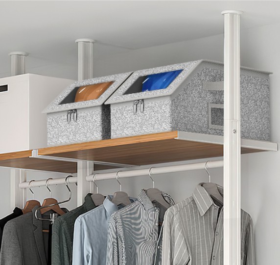 2 Pcs Stackable Hat Storage for Baseball Caps, Holds up to 24 Caps Hat Organizer