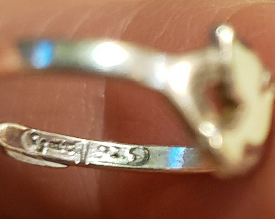 Vintage DoveAdjustable Women's Solid 925 Sterling Silver Toe Ring (T107)