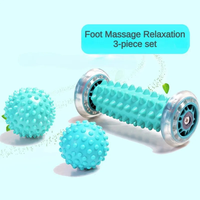 Foot Massager Roller Massage Ball Plantar Fasciitis Deep Tissue Back Leg Hand Ti