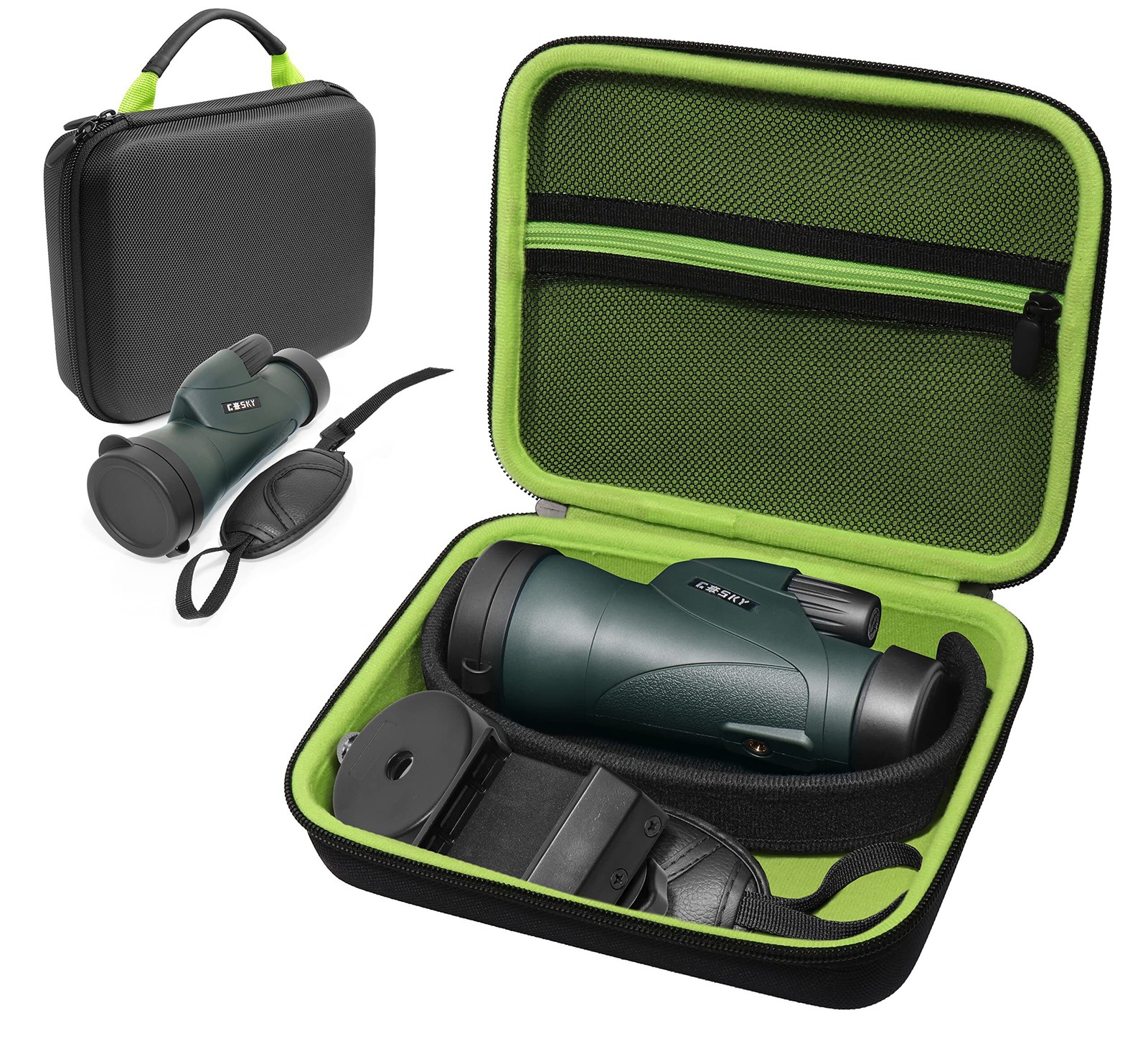 GETGEAR Case for Gosky 12x55 Monocular, Also Fits Gosky Titan, Viajero, Slopehil