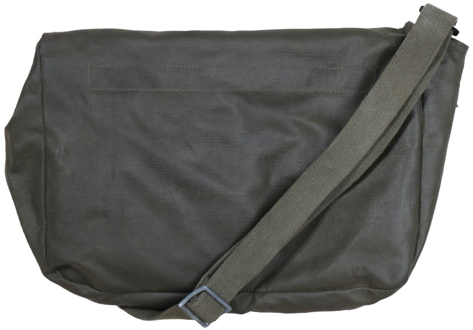 Swiss Army Gas Mask Bag With Strap Military Surplus Backpack Olive Green Pack