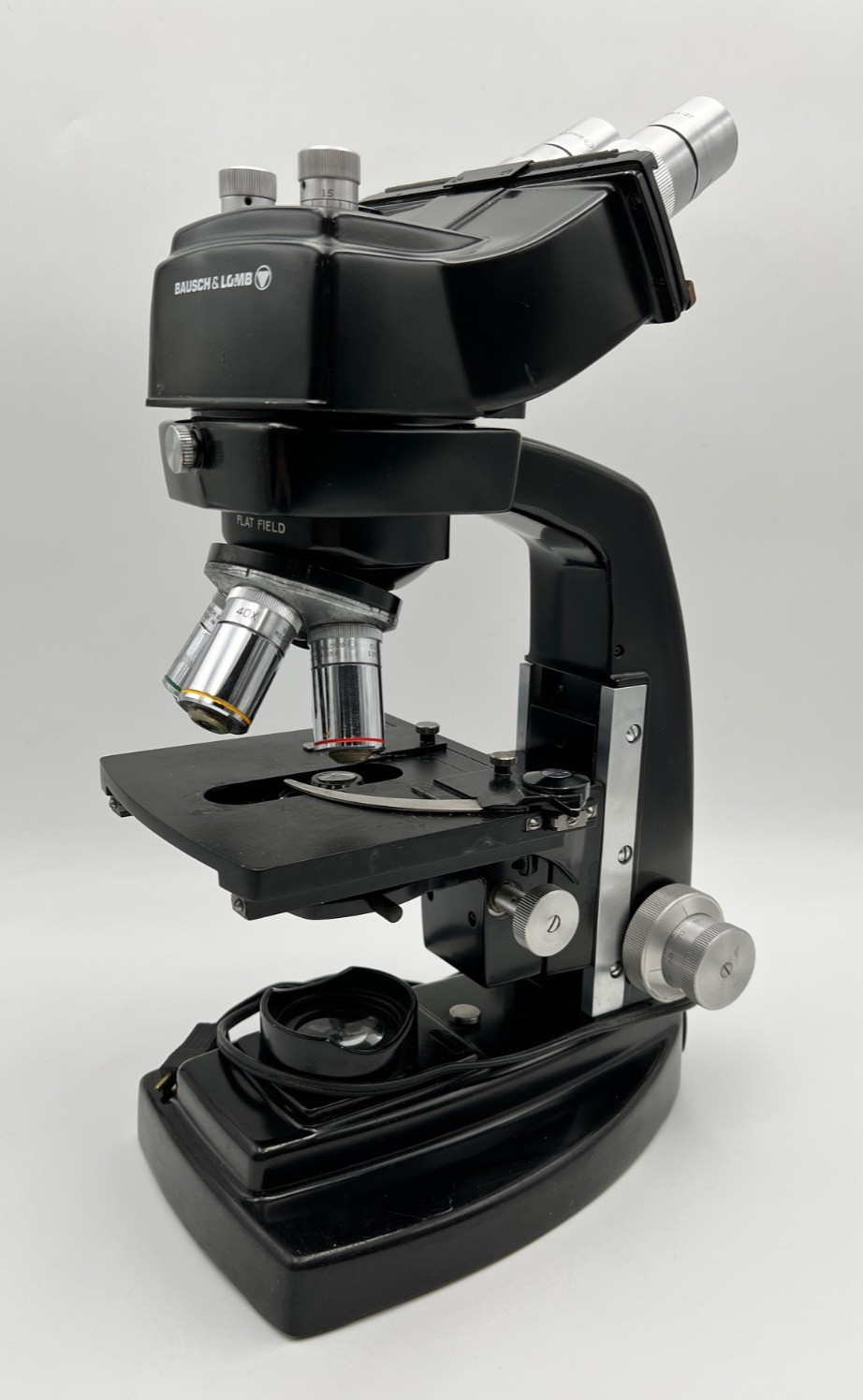 Vintage - Bausch & Lomb - Dynazoom Binocular Flat Field Microscope
