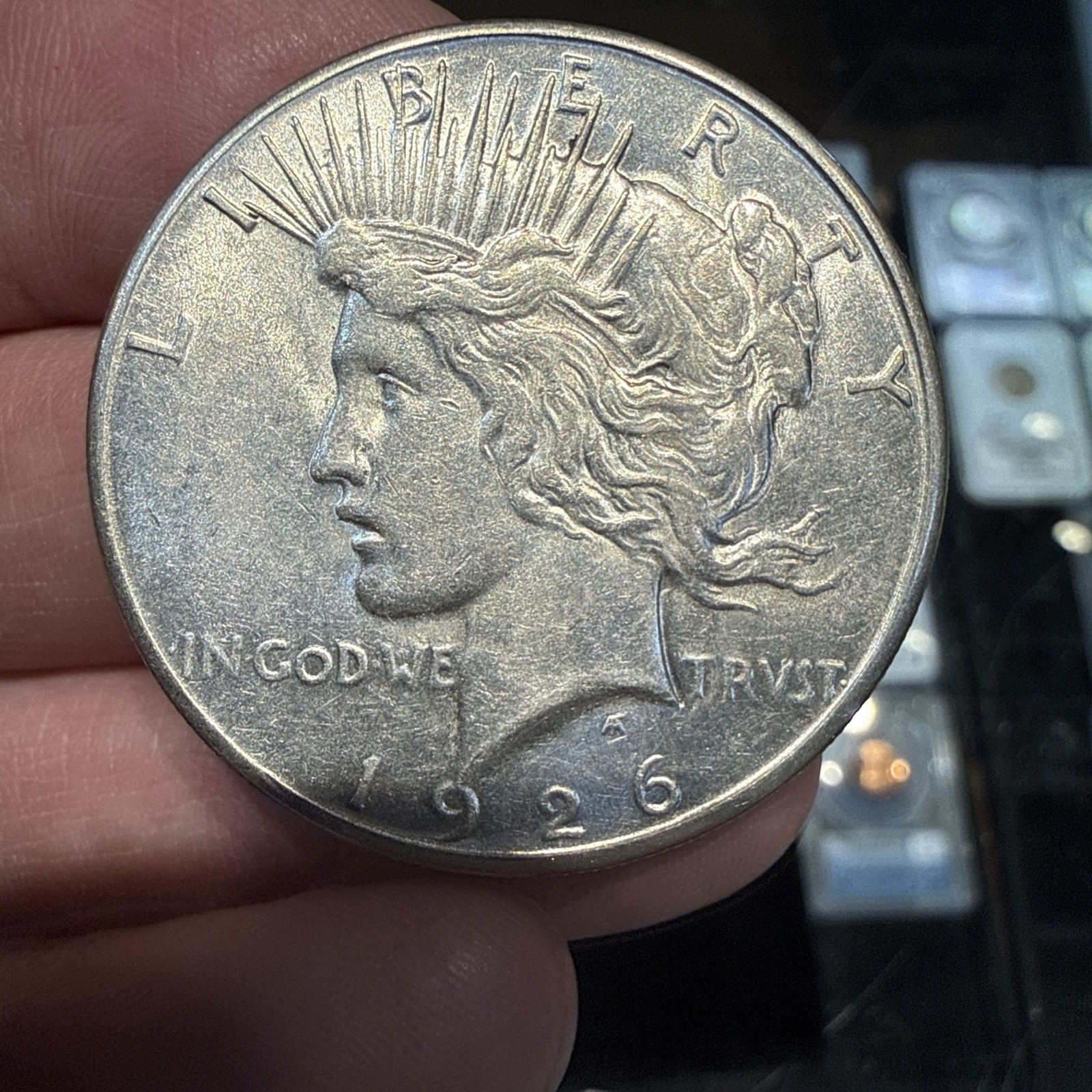 Lot Of 5 Peace Dollars