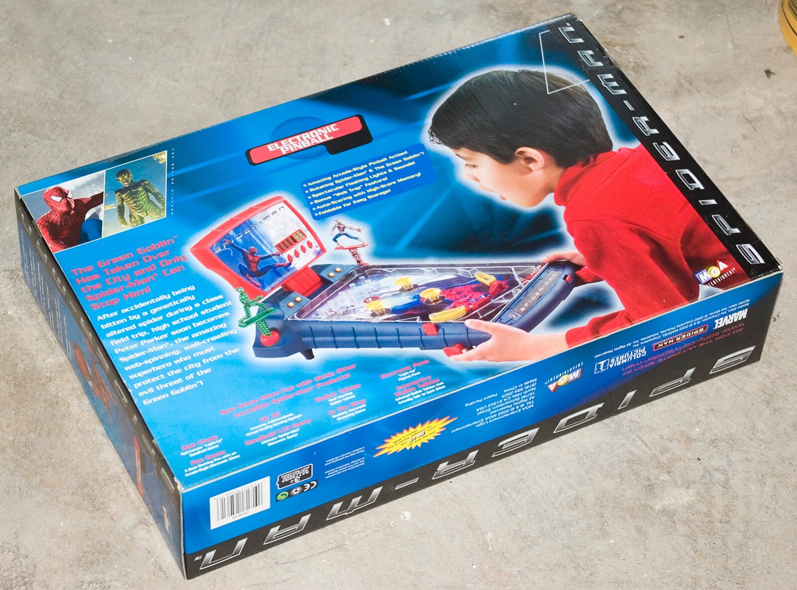 Spider man electronic pinball