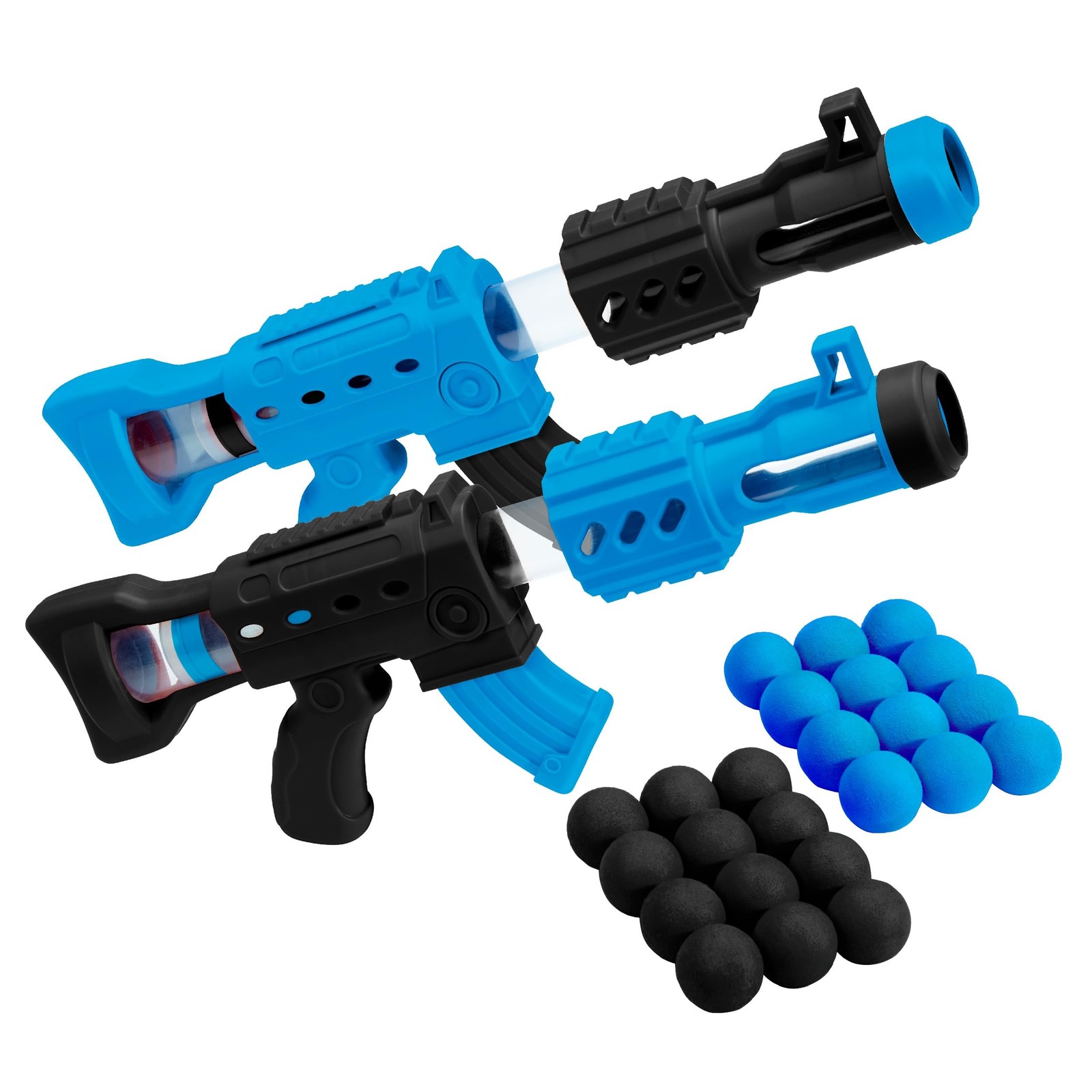 NSG Aeroblast 2 Player Set Foam Ball Popper JS6110