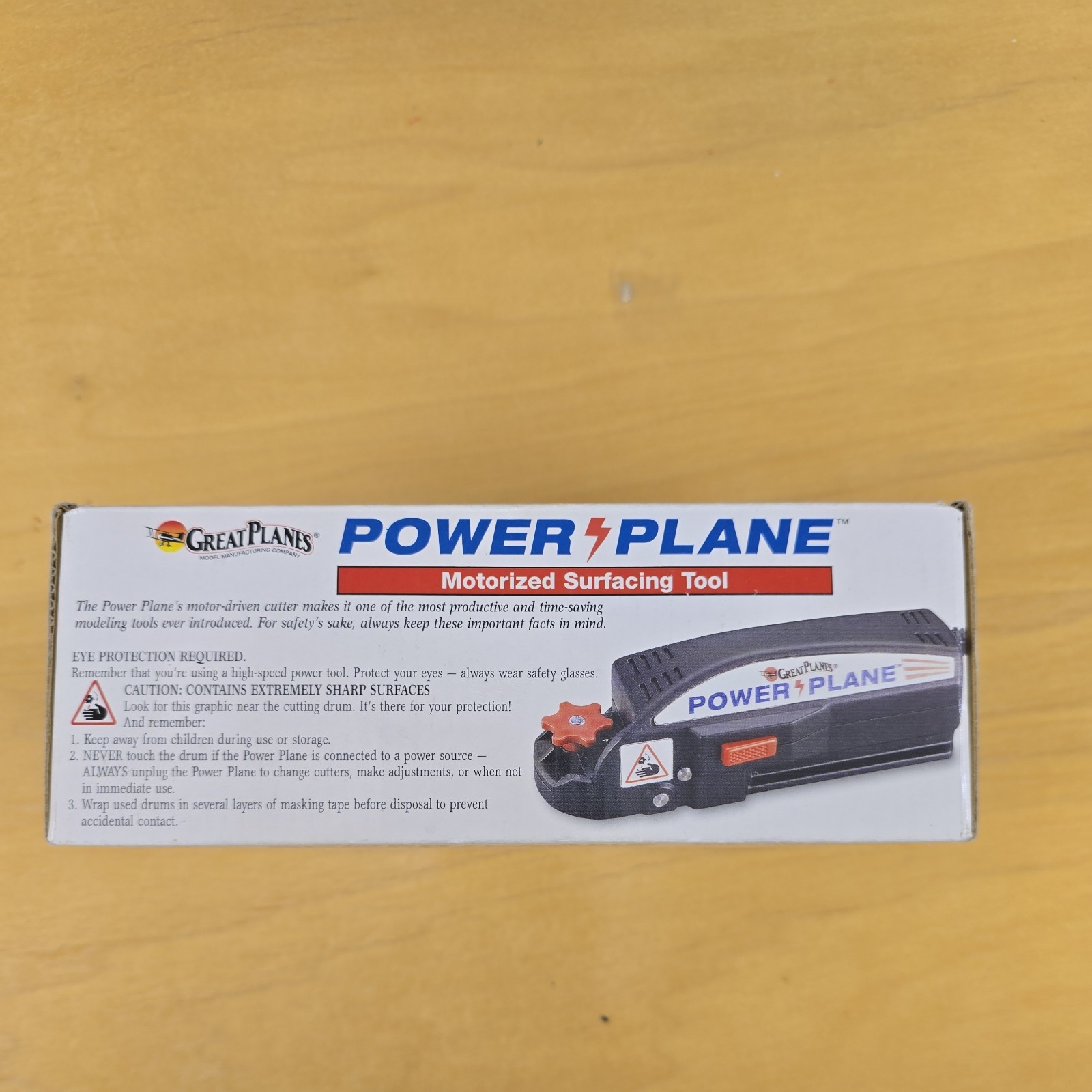 Great Planes Power Plane Motorized Surfacing Tool GPMR4030