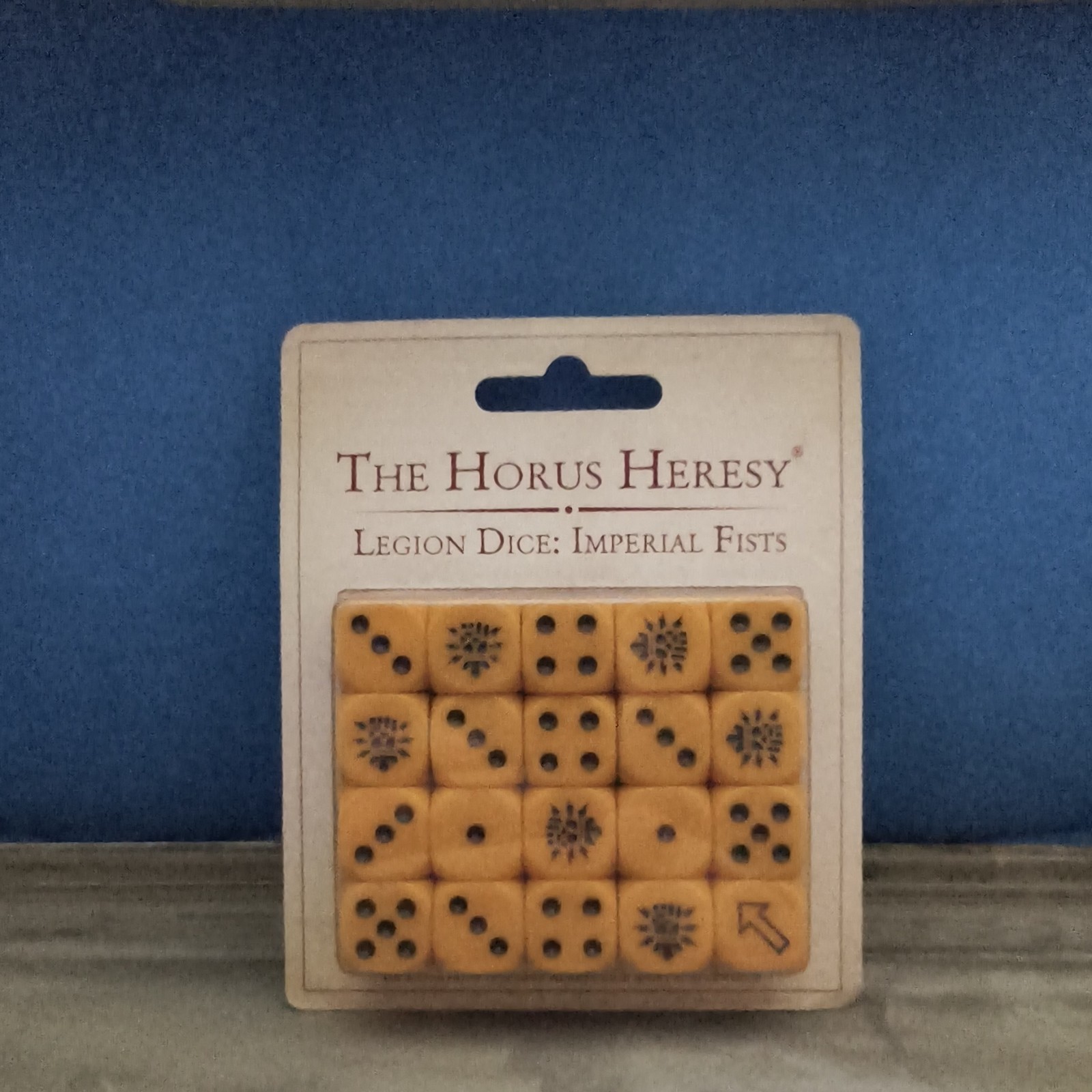 Forgeworld Horus Heresy Legion Dice: Imperial Fists Dice OOP NIB 20xd6