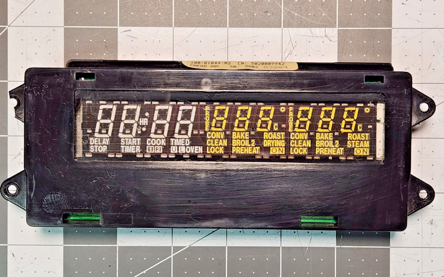 Thermador Double Oven Display Control Board 00492071 702451 ~ Tested Genuine OEM
