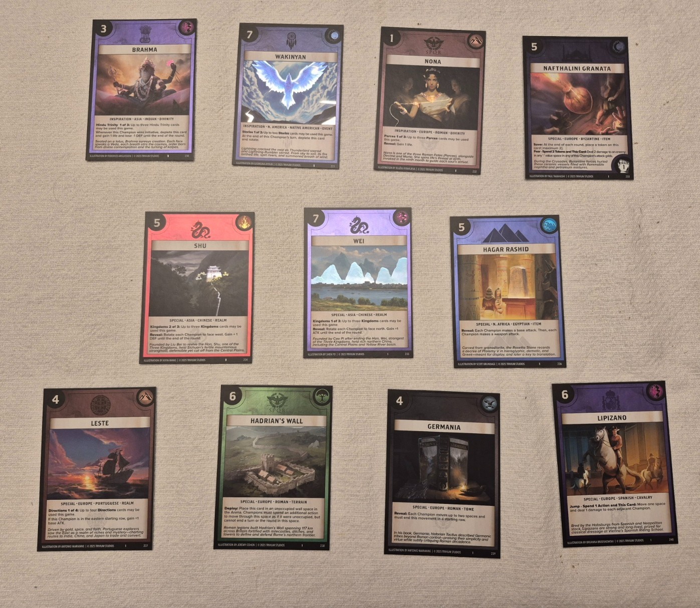 Time Rift the Collectible Card Game / Anachronism Foils, Promos, and Ultra Rares
