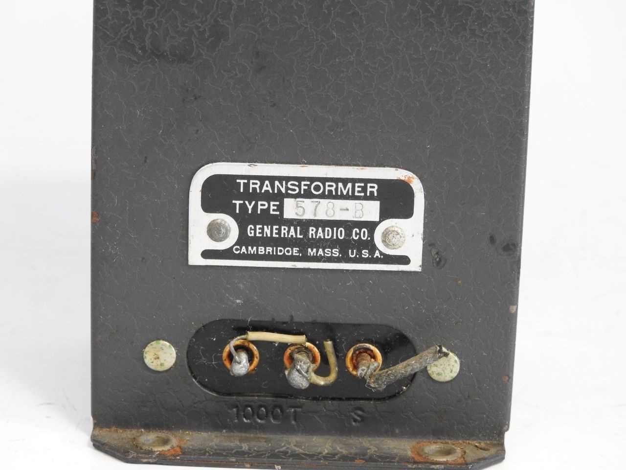 EXCELLENT CONDITION GENERAL RADIO TYPE 578-B AUDIO TRANSFORMER
