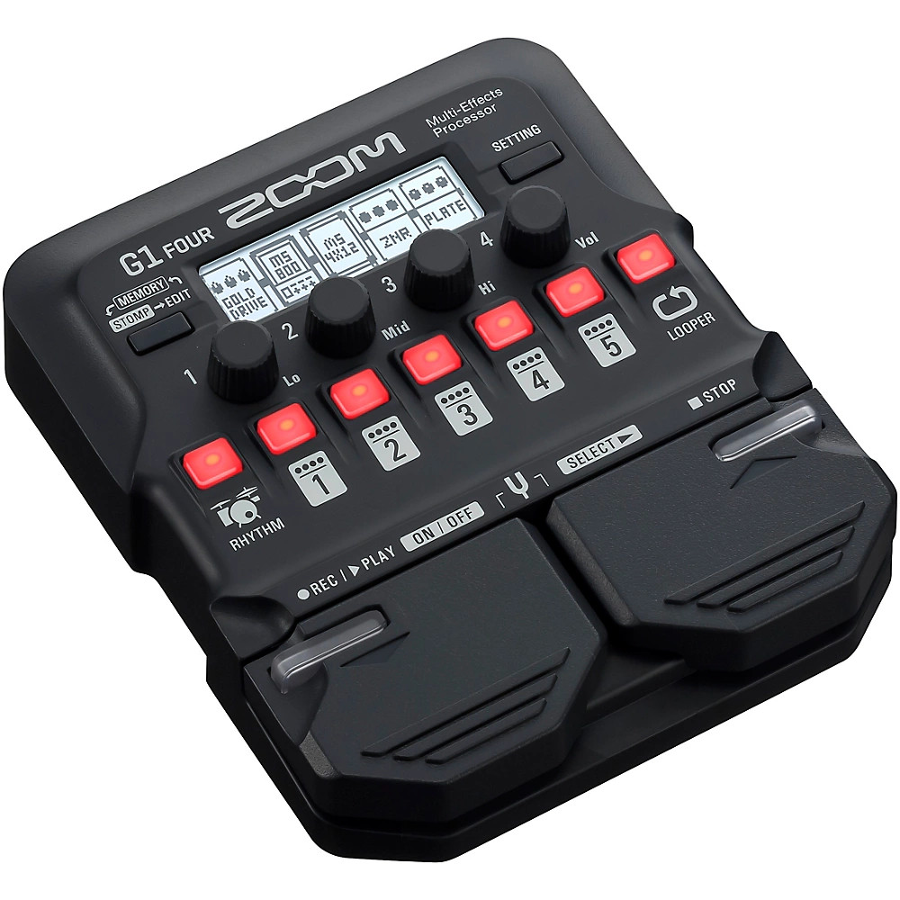 Zoom G1 FOUR Guitar Multi-Effects Processor