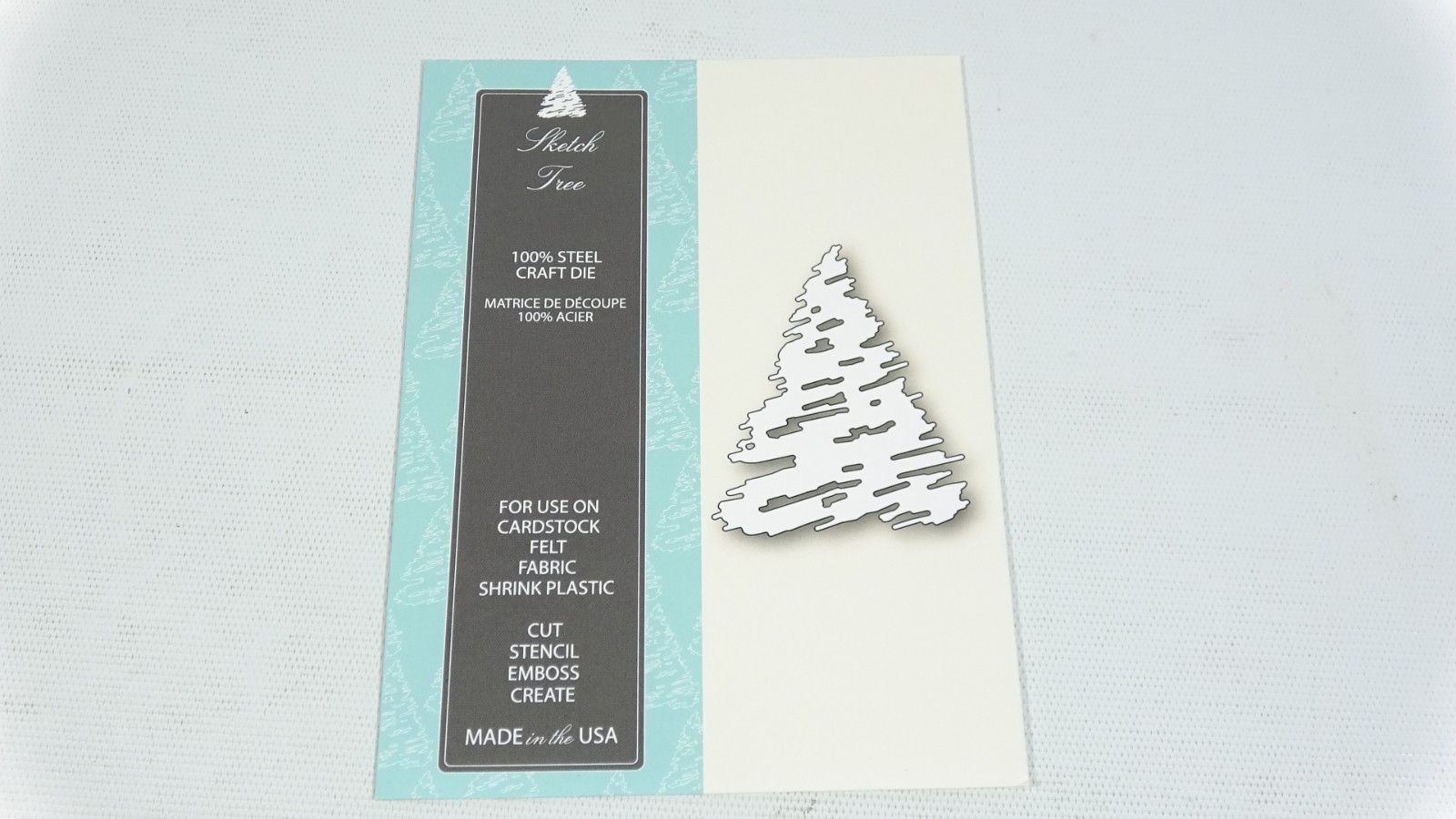 2015 Memory Box Steel Craft Die Sketch Tree 99289