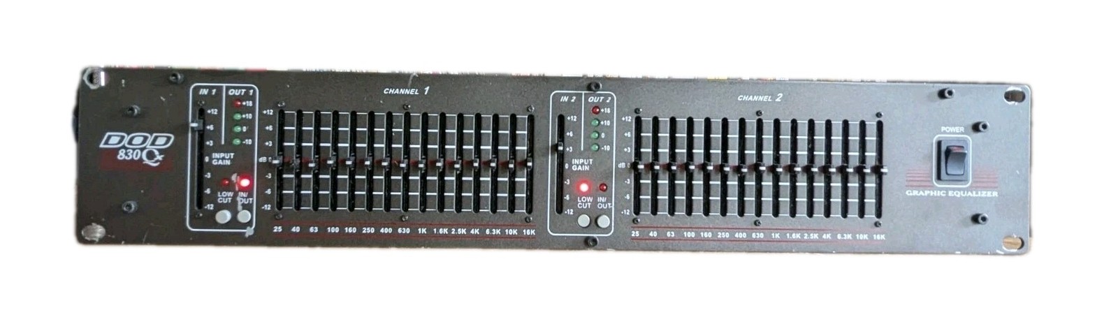 VTG DOD SR-830QX  31-Band Graphic Equalizer ✅ TESTED! ✅ RACK AUDIO EQUIPMENT