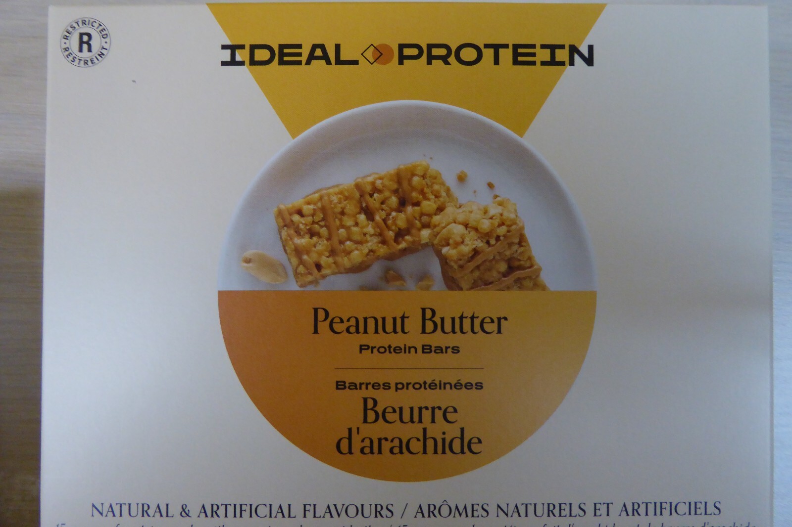 Ideal Protein PEANUT BUTTER Bars (4 boxes of 7)