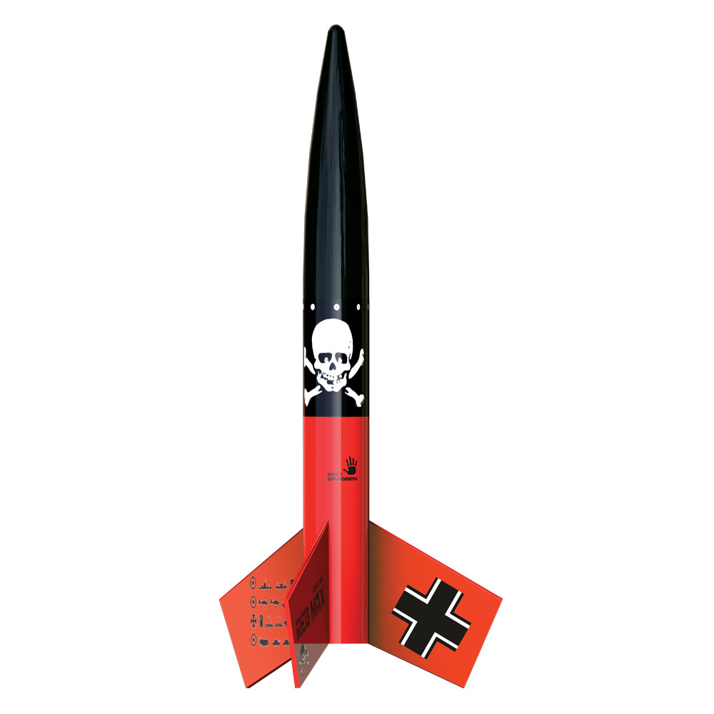 Estes Flying Model Rocket Kit Pro Der Big Red Max EST 9721
