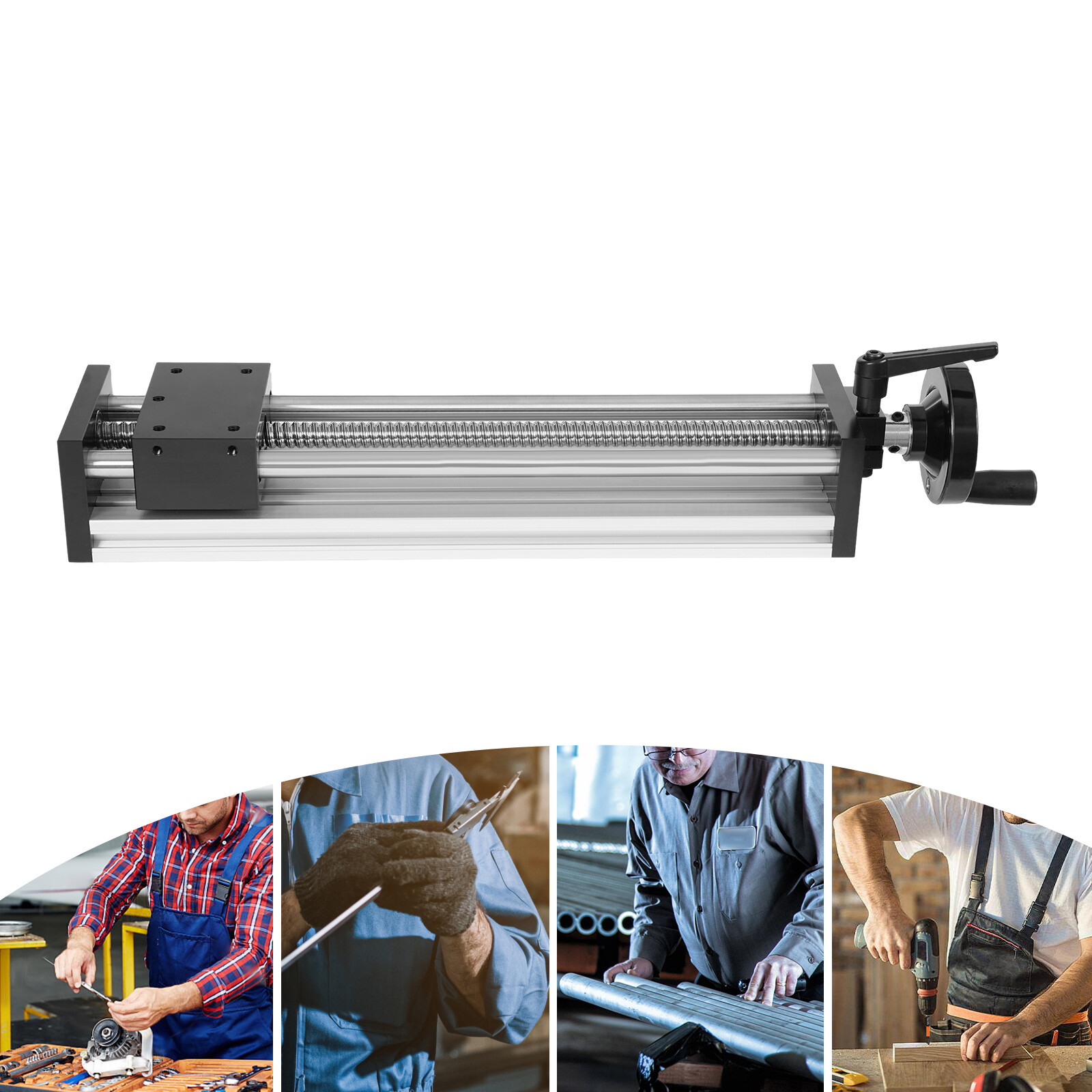 Manual Sliding Table Linear Guide Rail Stage Actuator Ball Screw Motion Table
