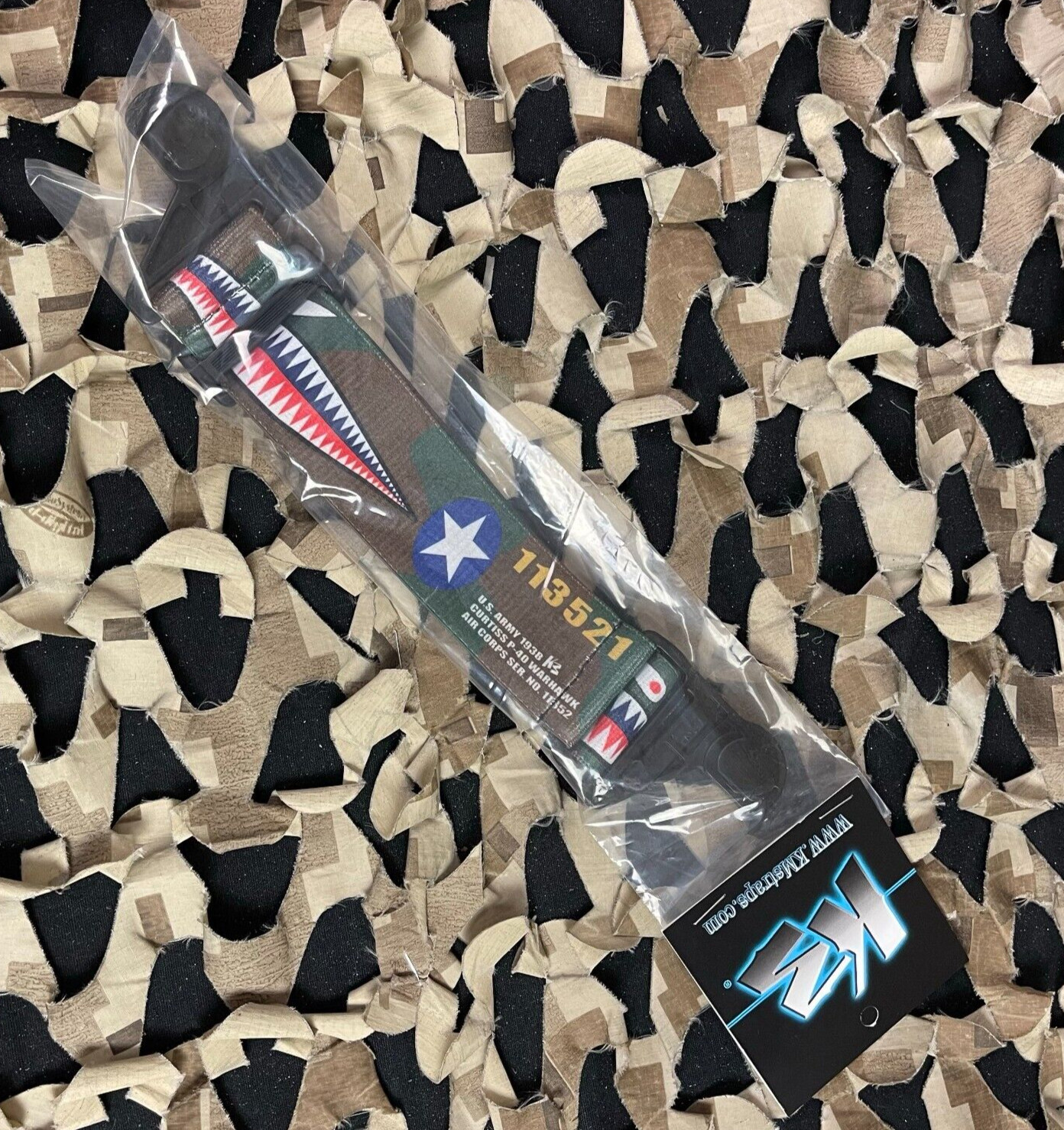 NEW KM Paintball EVS Goggle Strap - Warhawk Jungle