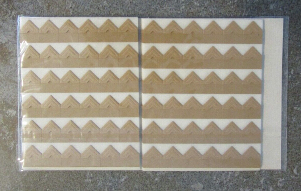 Creative Memories Kraft Self-Adhesive Mounting Corners (360/pk) NEW