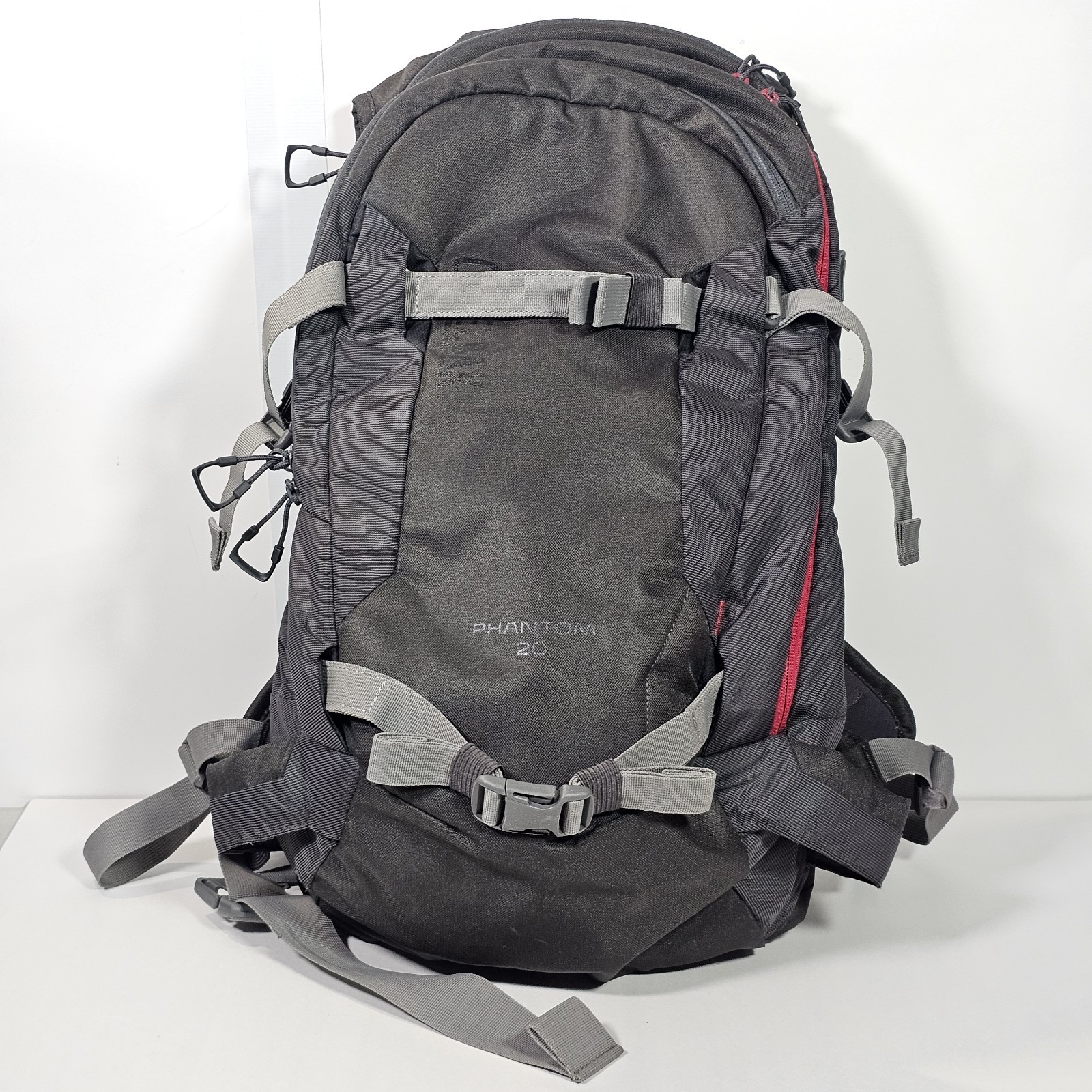Camelbak Phantom 20 Ski Backpack With Bladder Black Red Retired