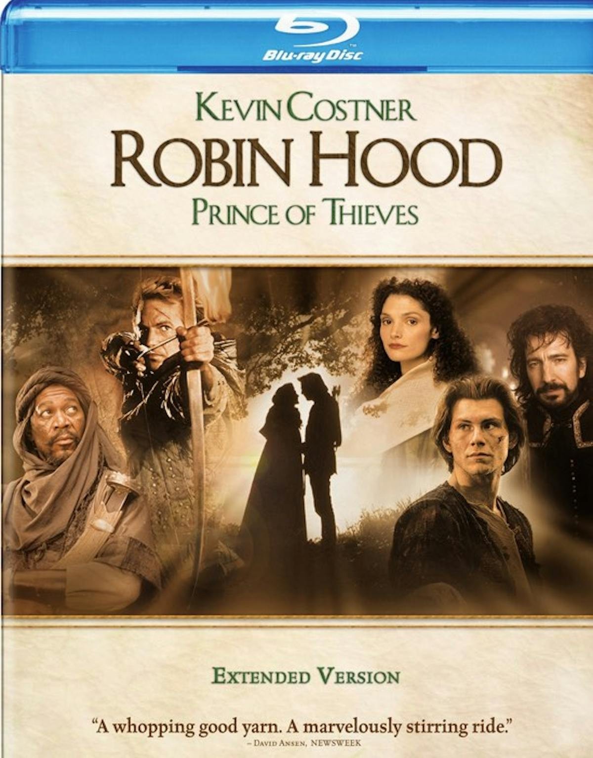 Robin Hood Prince of Thieves Extended Cut Blu-ray NEW