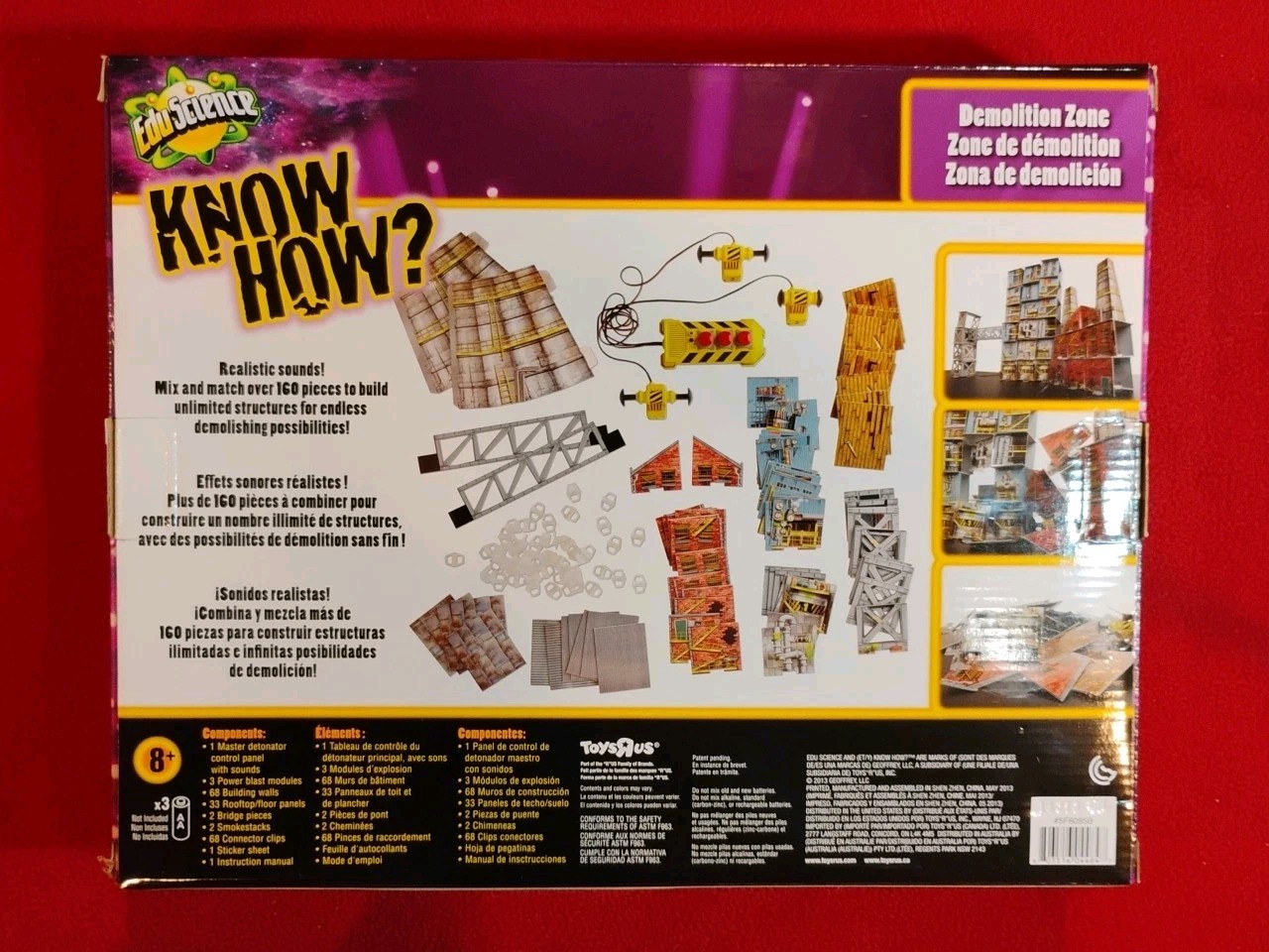 EduScience Know How Demolition Zone - NEW