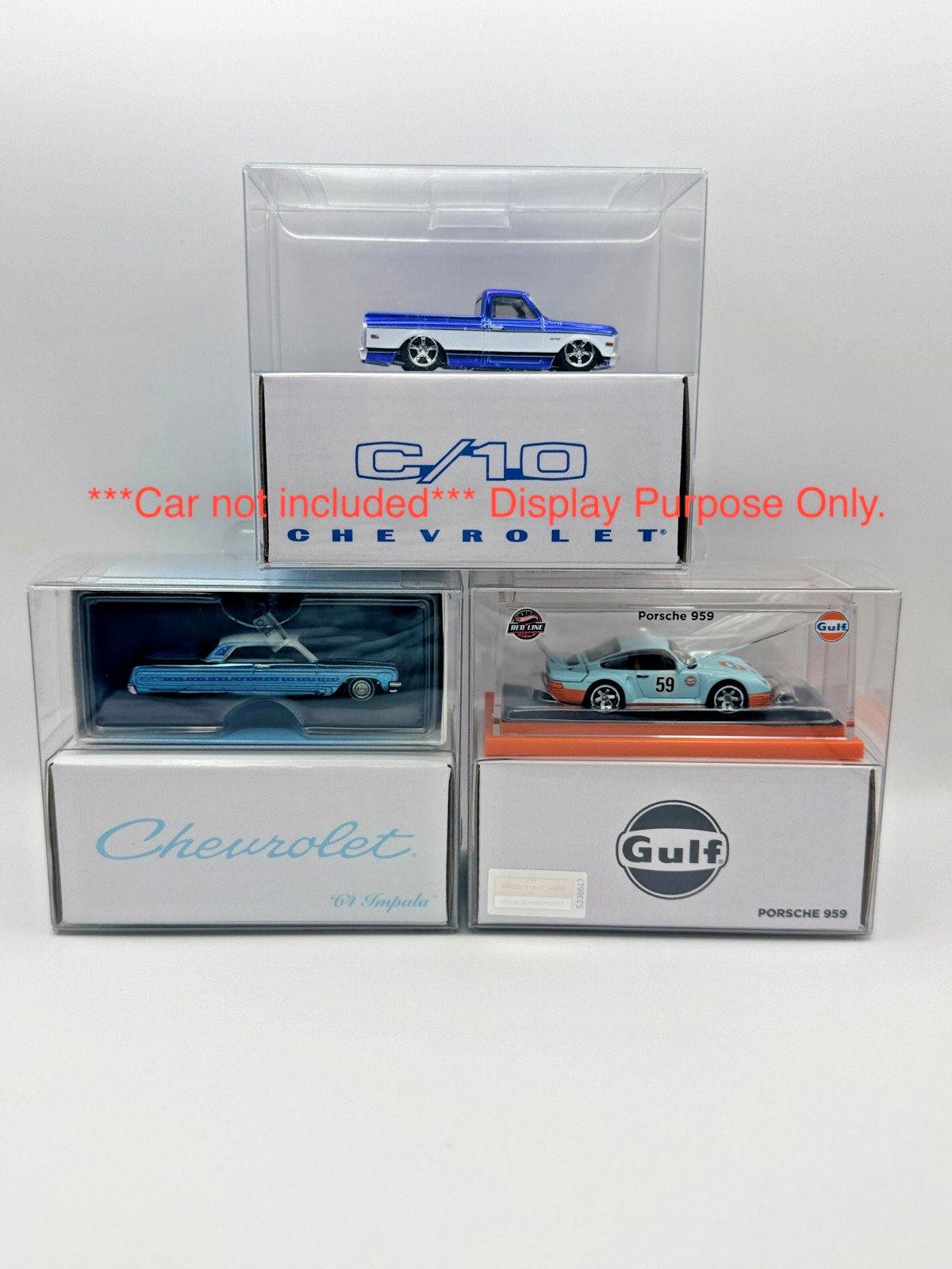 Guardtek Display Protector Case for Hot Wheels RLC Mercedes-Benz 600 (5 pcs)