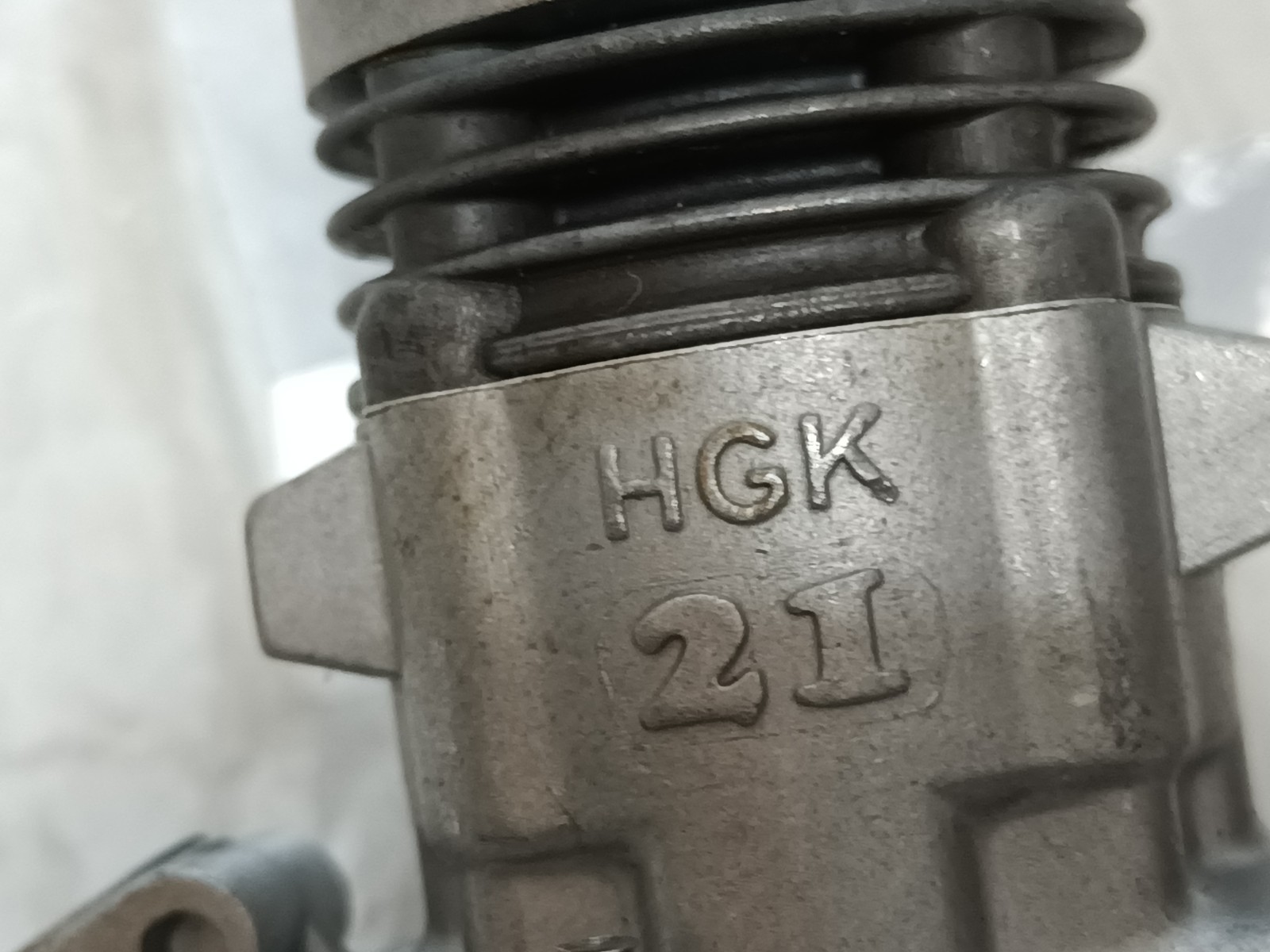 HGK .21 Vintage Engine with Chrome Spinner For Control Line Speed