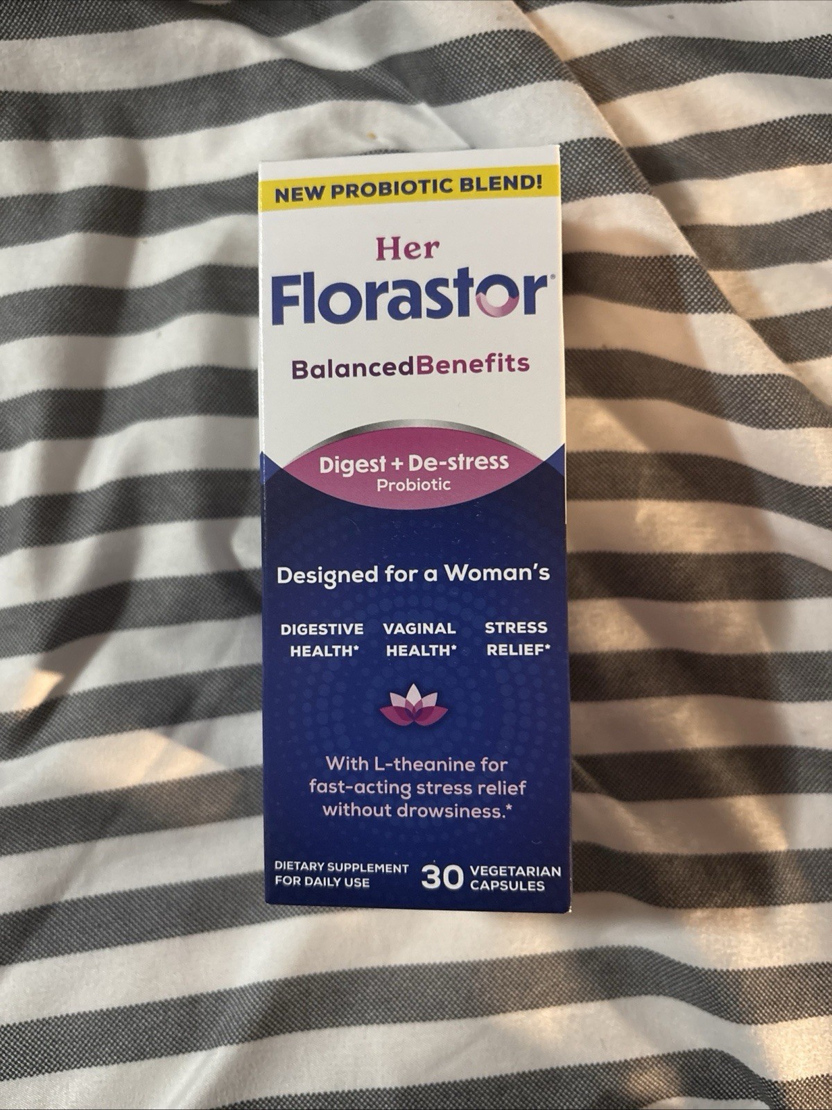Florastor Her Digest+De-stress Capsules 30ct