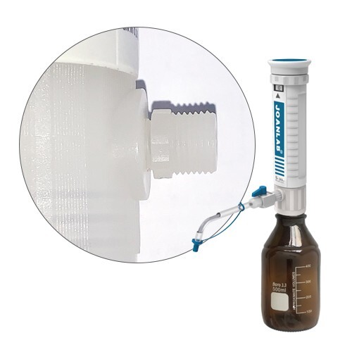 Lab Bottle-Top Liquid Dispenser Volume Range Optional For Liquid Separation