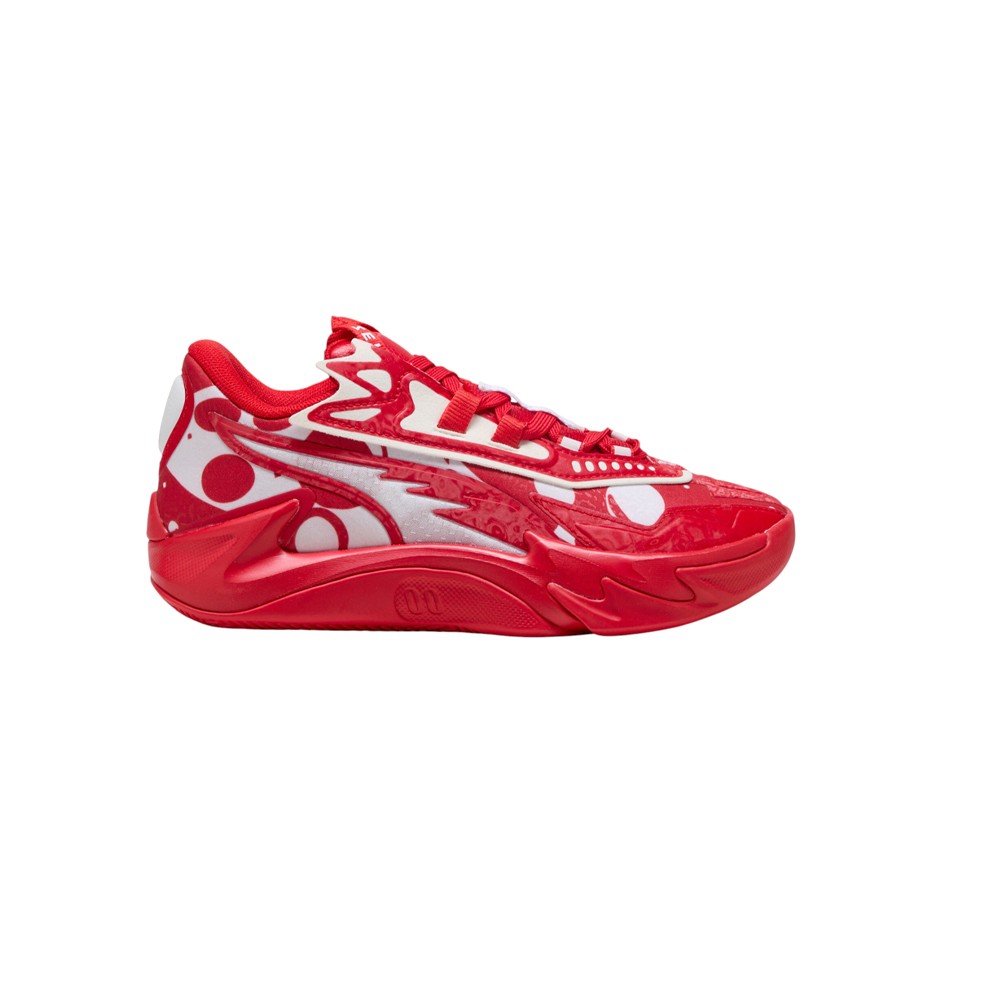 PUMA Scoot Zeros Ii Basketball  Youth Boys Red Sneakers Athletic Shoes 31223003