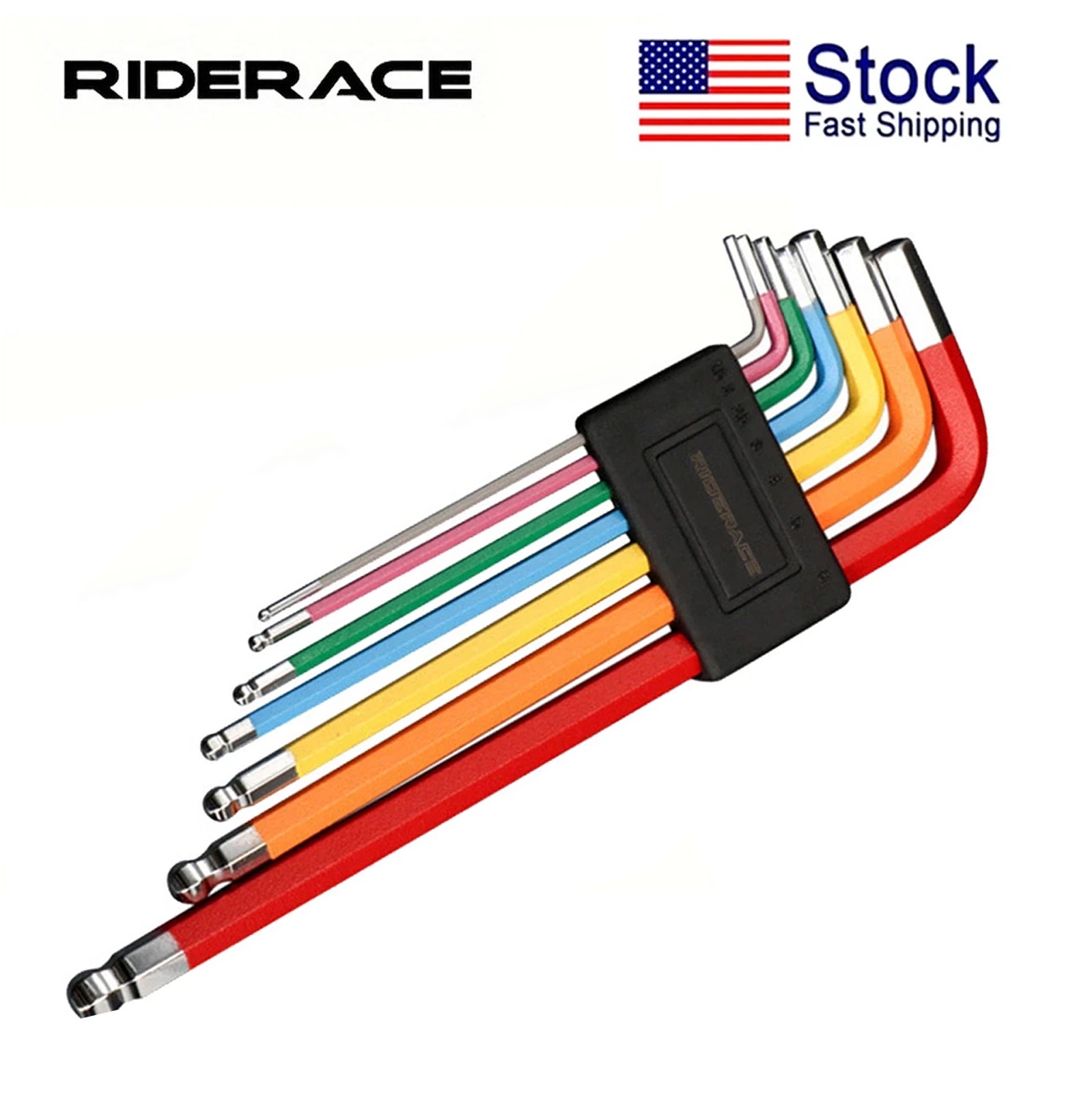 Bicycle Torque Wrench Set 7Pcs 1.5/2/2.5/3/4/5/6mm Portable Durable Tool Set US