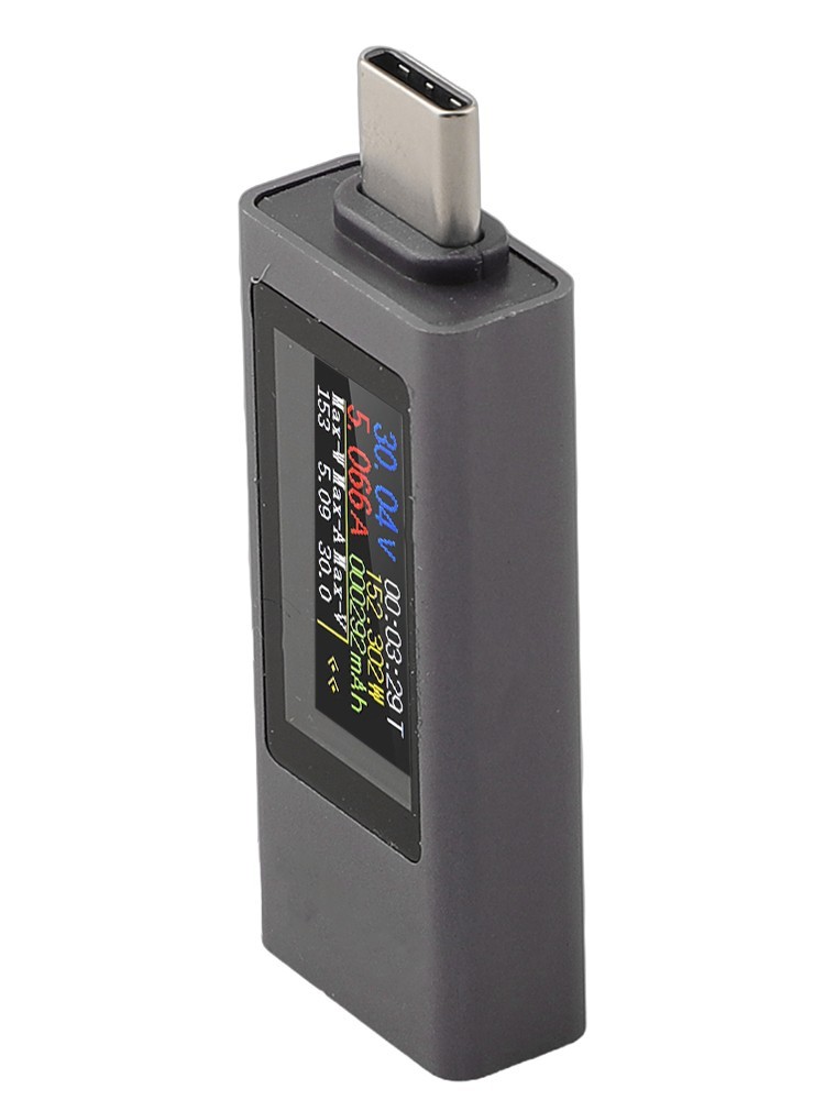 Tester Meter for Phone Charging Current Voltage Meter 2302C 240W