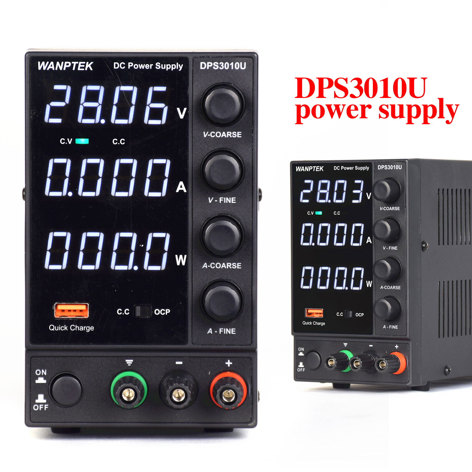 DC Power Supply Variable 30/60V 5/10A Adjustable Switching Bench Power Supply