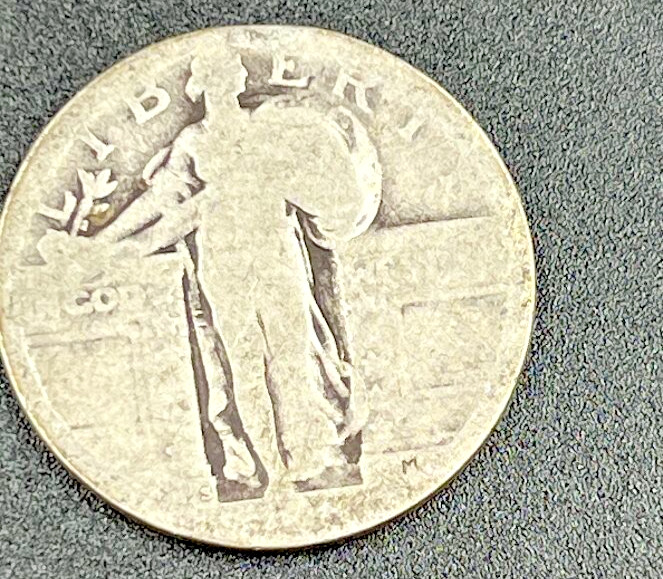 Silver Standing Liberty Quarter Cull