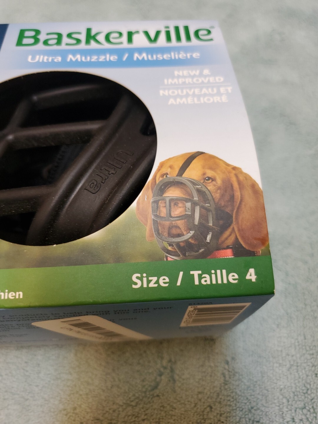 BASKERVILLE Ultra Muzzle for Dogs - Black Size 4 NOS