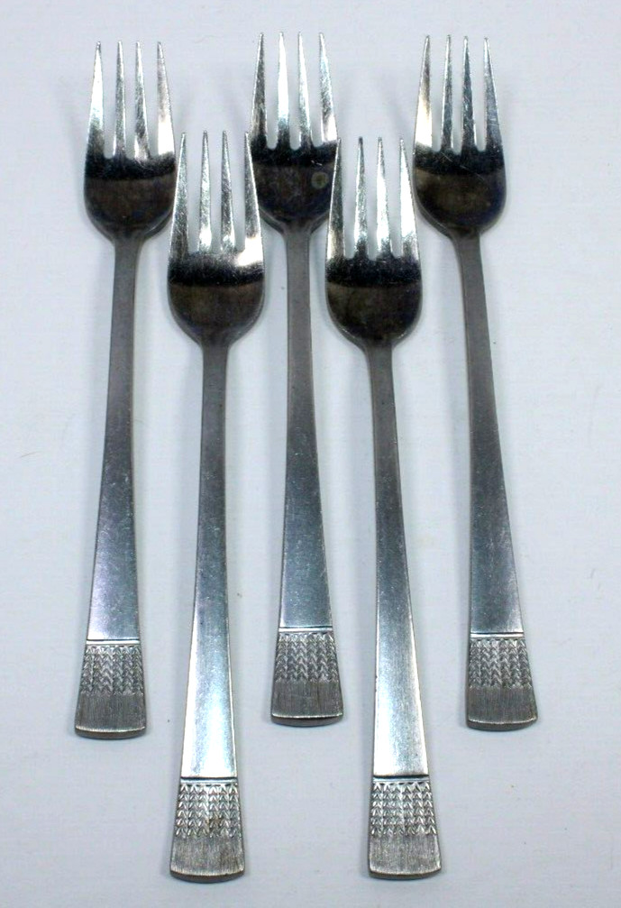 29 Pce STANLEY ROBERTS Valhalla MCM STAINLESS FLATWARE Fork, Knife, Spoon