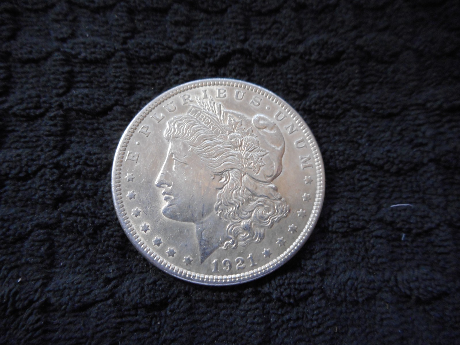 1921 Morgan Silver Dollar (Phil) True VF-AU  (Pls compare with other listings)