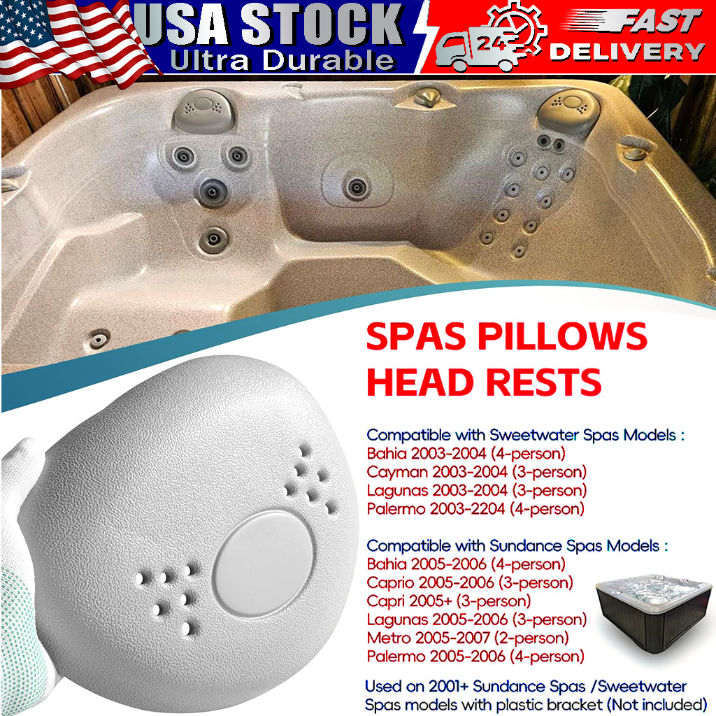 Hot Tub Spa Pillow for Sundance Sweetwater 6472-968 6455-455 6472-972 6455-452