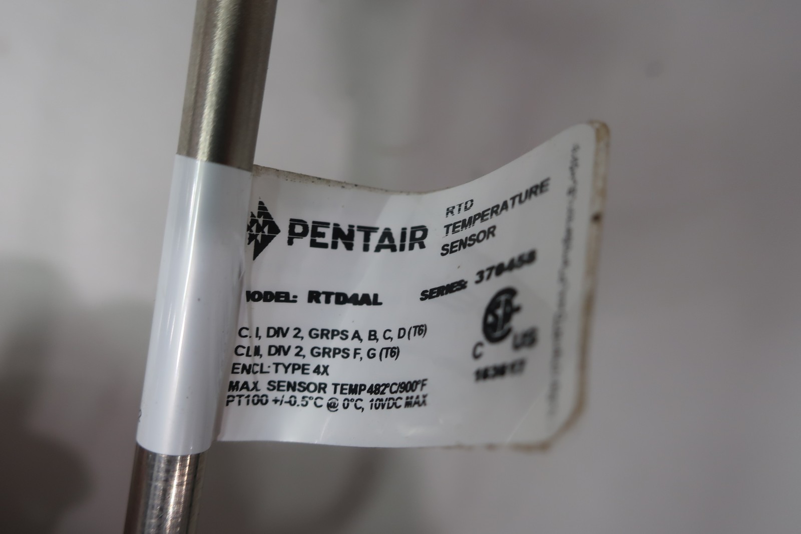 Pentair RTD4AL Rtd