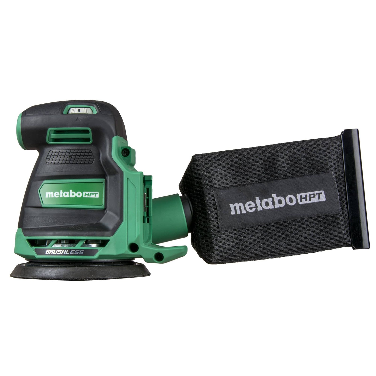 Metabo HPT 18V Cordless 5-Inch Random Orbital Sander, Best-in-Class Sanding P...