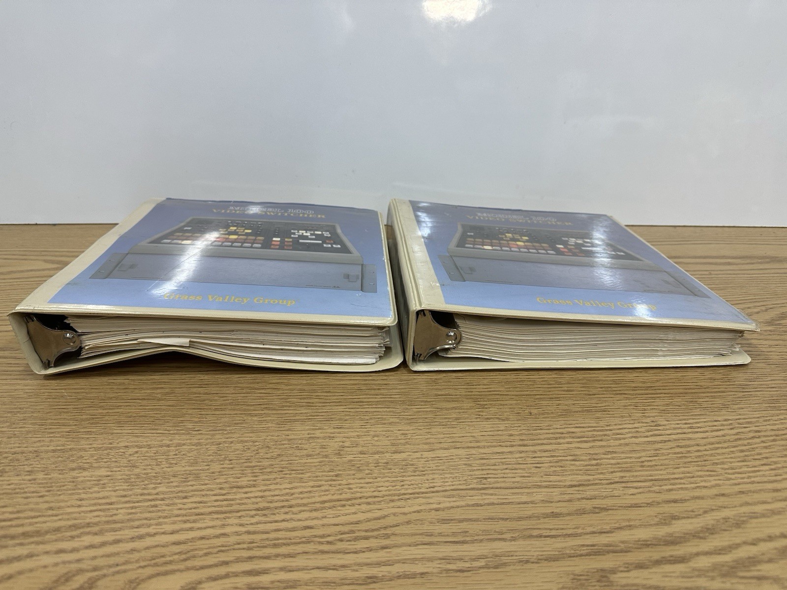 grass valley group model 100 video switcher Volume 1 & 2 System Manuals