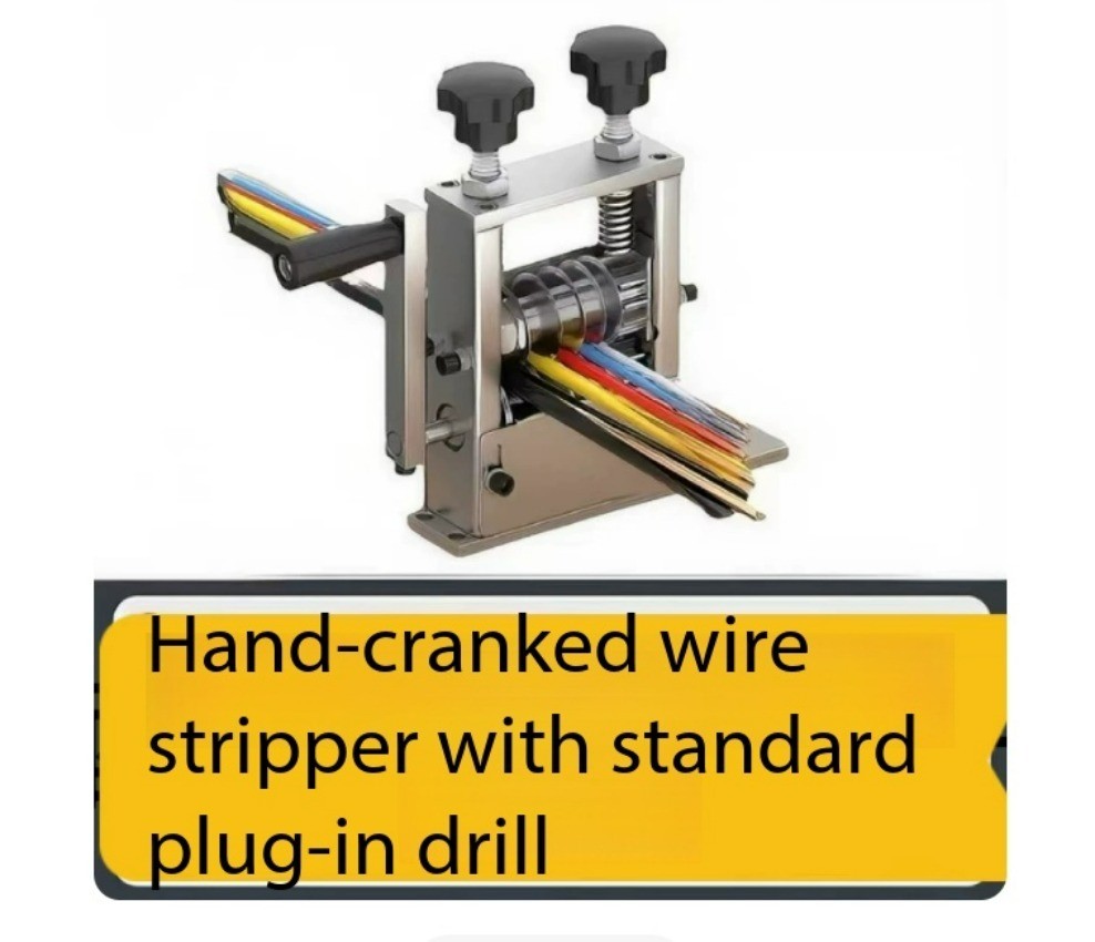 Electric Multi-hole Wire Stripper, Multi-blade Cable Peeler No Adjustment