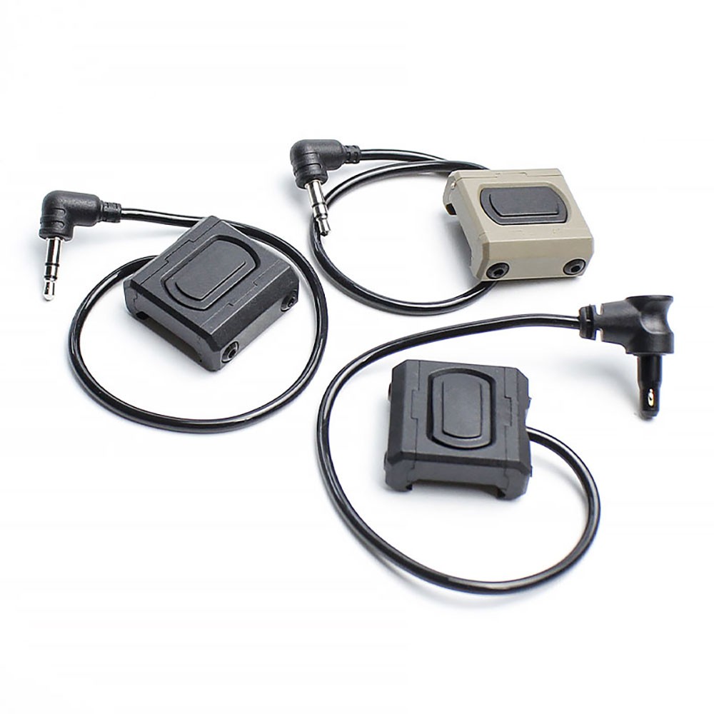 Tactical Button Light Switch For M300 PEQ DBAL Laser Sight - SF/Crane/3.5mm