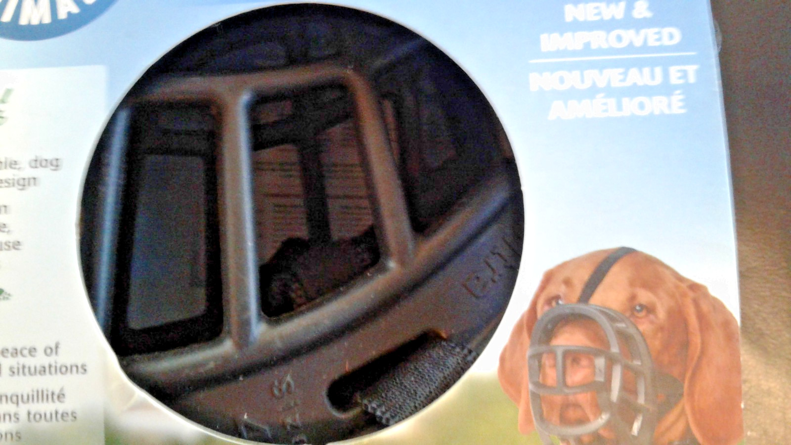Baskerville Ultra Muzzle for Dogs - Size 4 - Adjustable & Comfortable - New