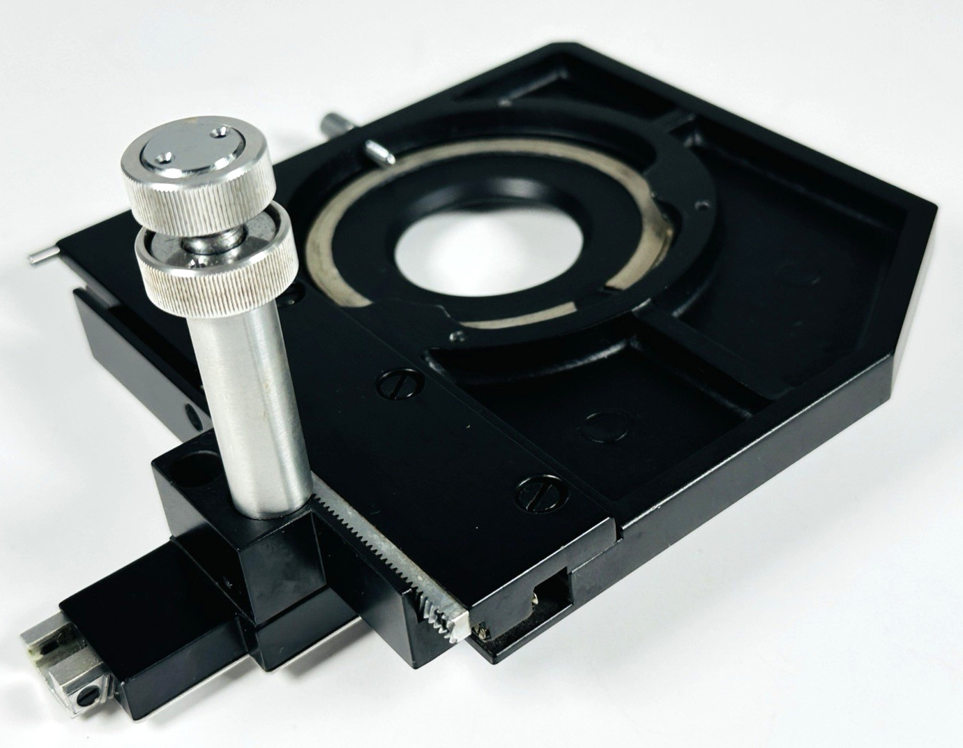 Nikon S-KT, S-KE Microscope Rectangular X-Y Mechanical Stage with Stage Insert